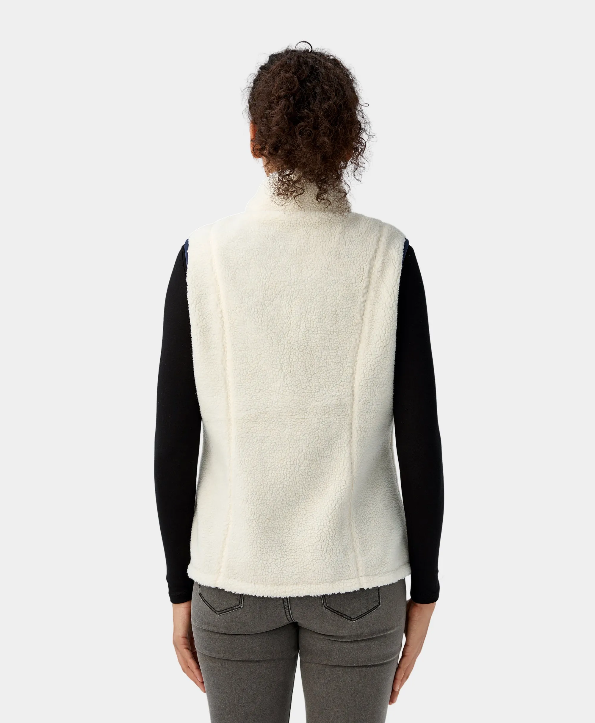 (Open-box) Women's Heated Recycled Fleece Vest (Battery Set Not Included) sold by Ororo product image thumbnail 4