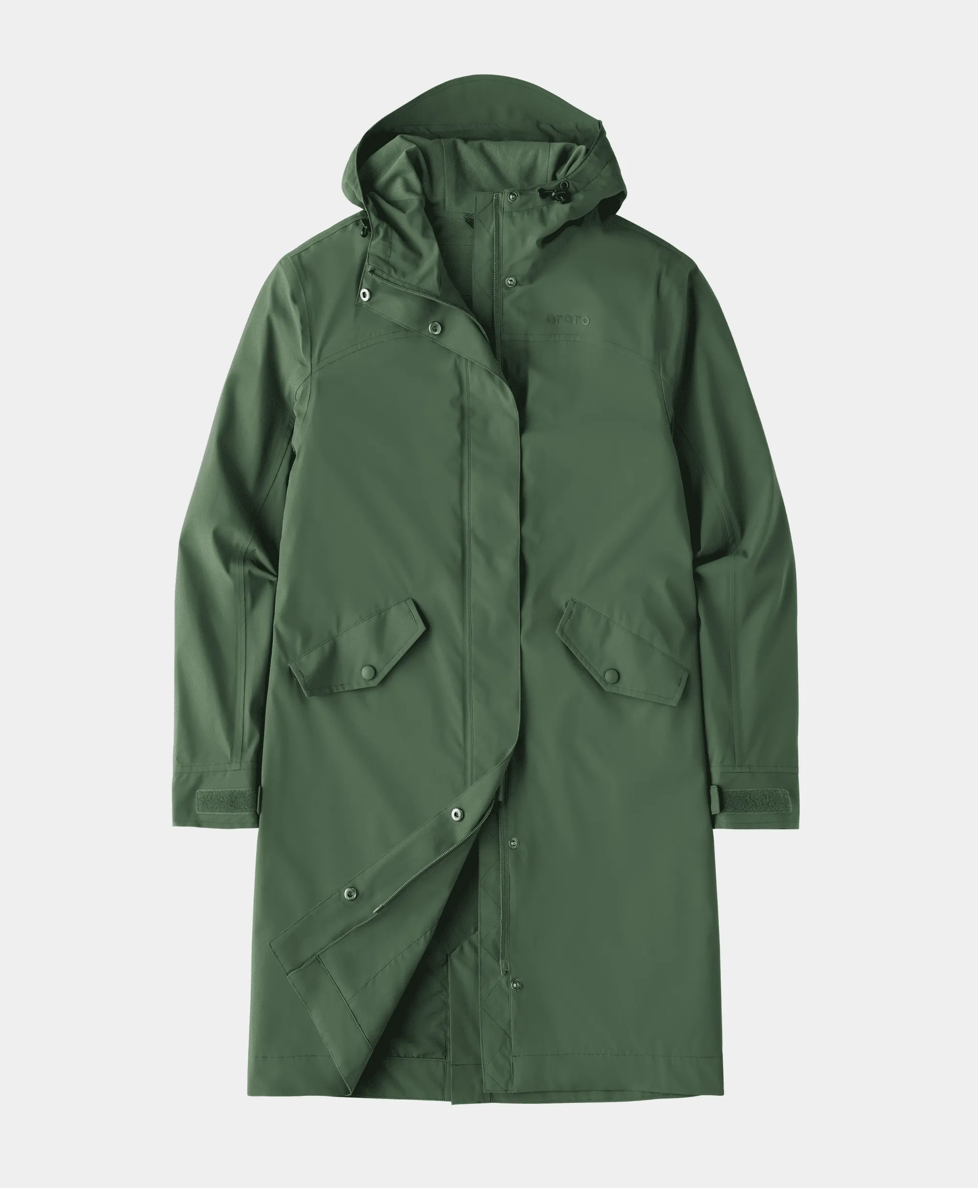 Downtown Women's Heated Rain Trench sold by Ororo product image thumbnail 2