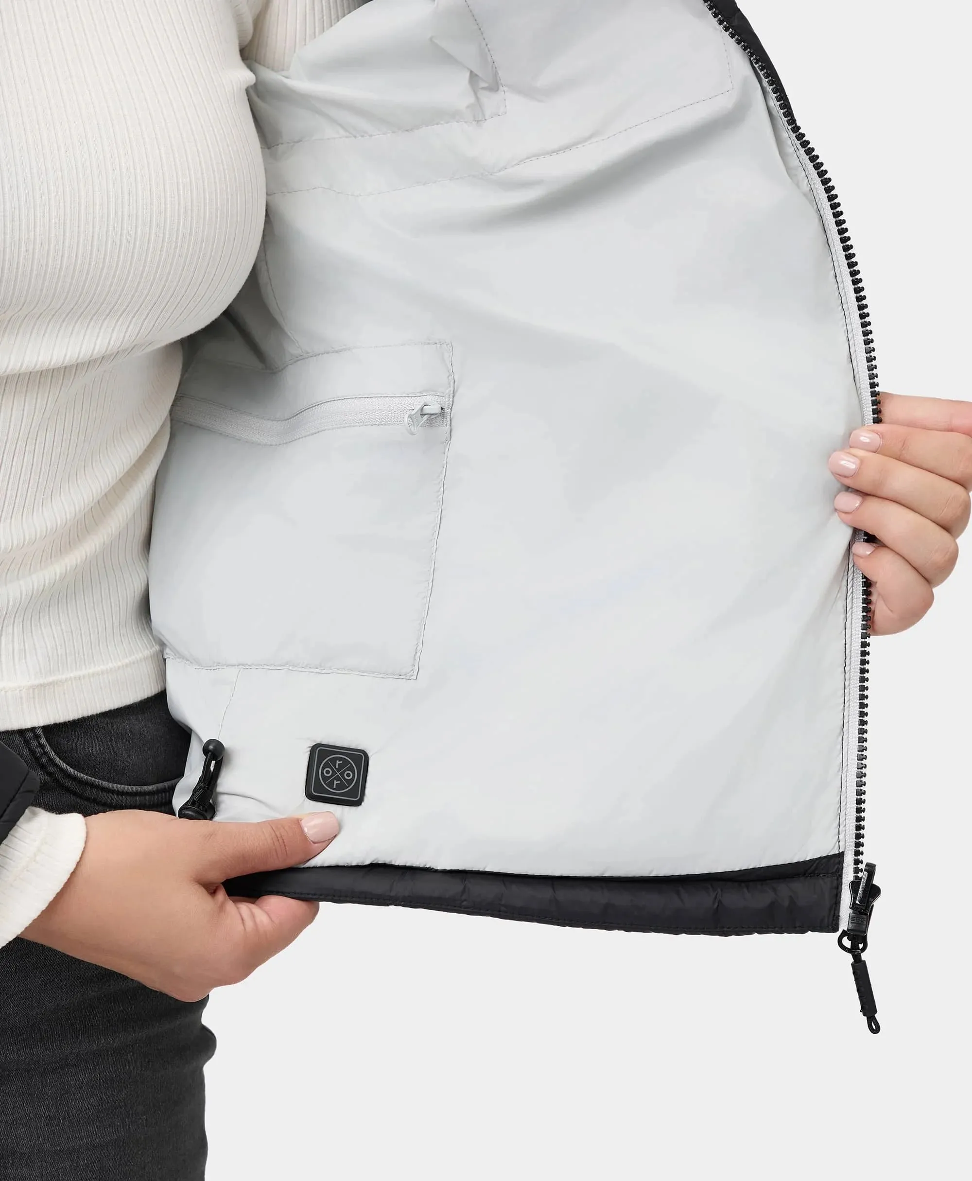 River Ridge Women's 4-Zone Heated Lightweight Down Jacket (Apparel Only) sold by Ororo product image thumbnail 5