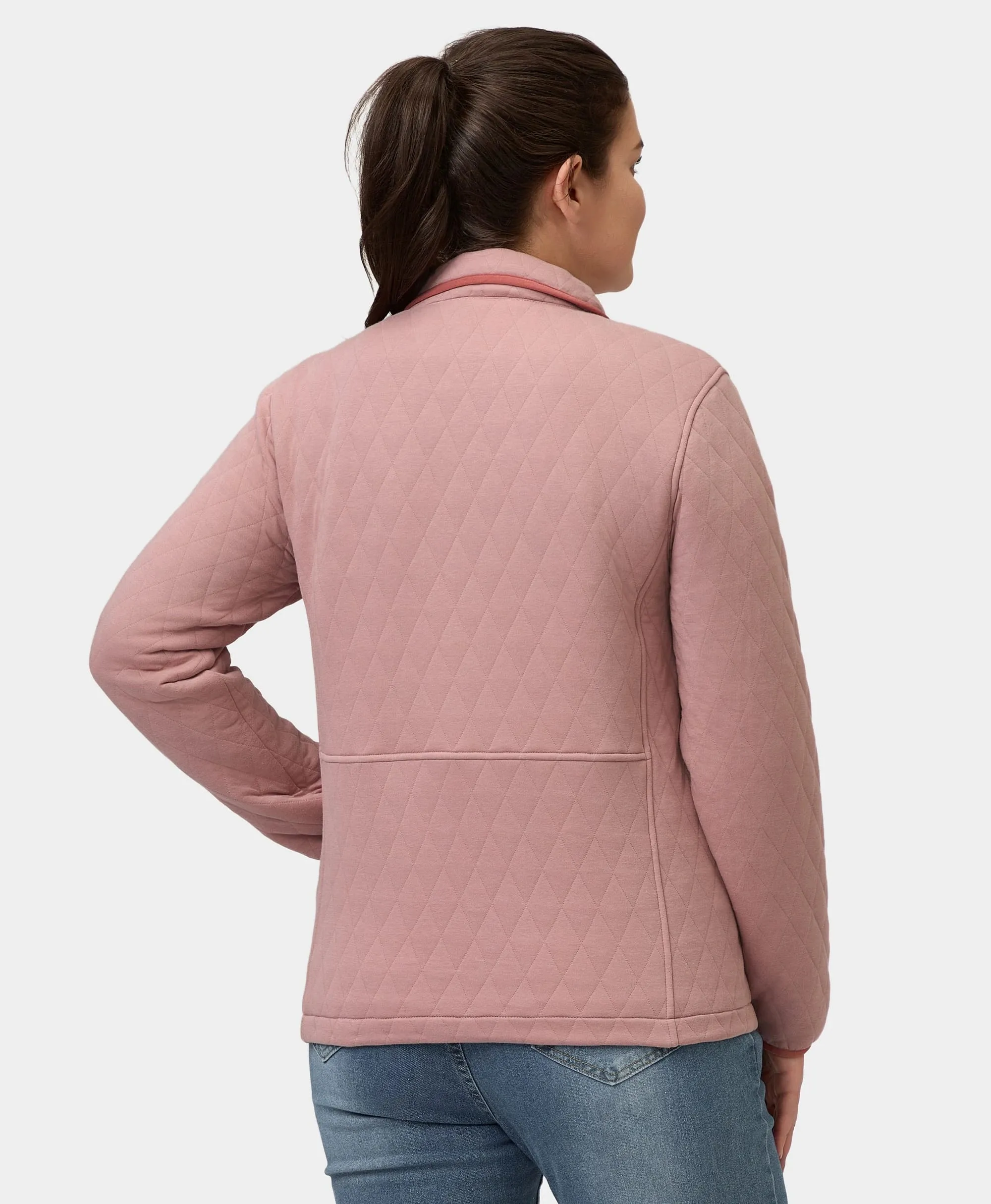 Chalet Women's Heated Quilted Jacket (Apparel Only) sold by Ororo product image thumbnail 4