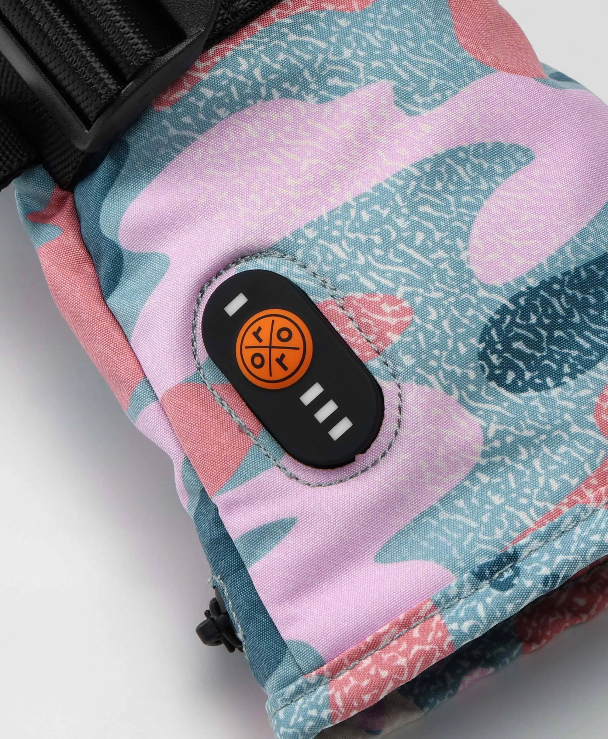 Kyoto Women's Colorprint Heated Lightweight Gloves sold by Ororo product image thumbnail 4