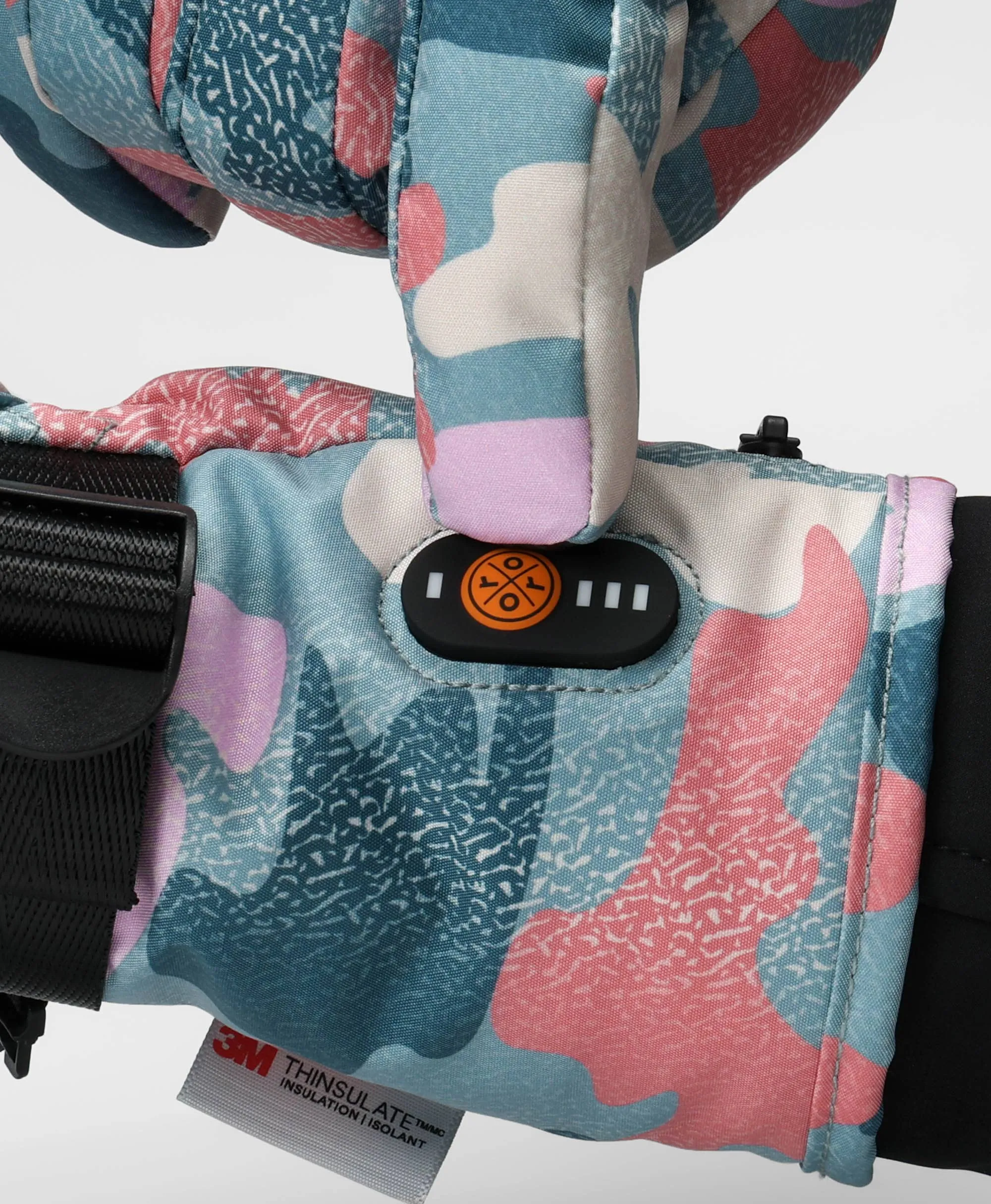 Kyoto Women's Colorprint Heated Lightweight Gloves sold by Ororo product image thumbnail 3