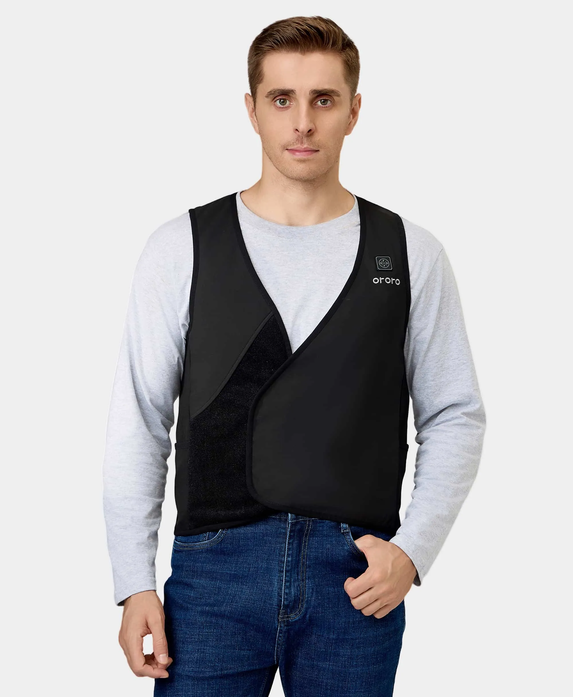 Vanguard Unisex Ultralight Adjustable Heated Liner Vest sold by Ororo