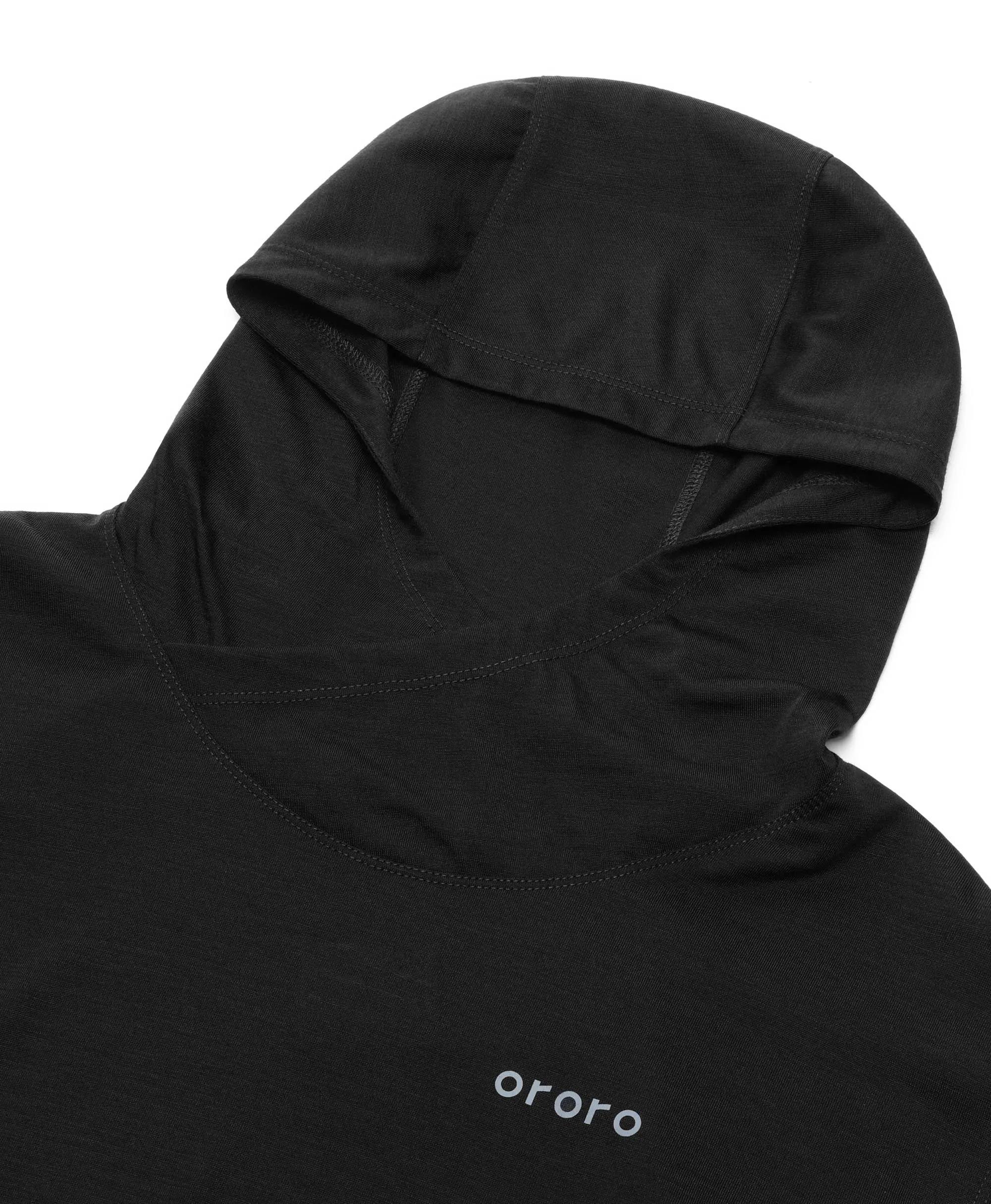 Aoraki Unisex Merino Wool Blend Baselayer - Black sold by Ororo product image thumbnail 4