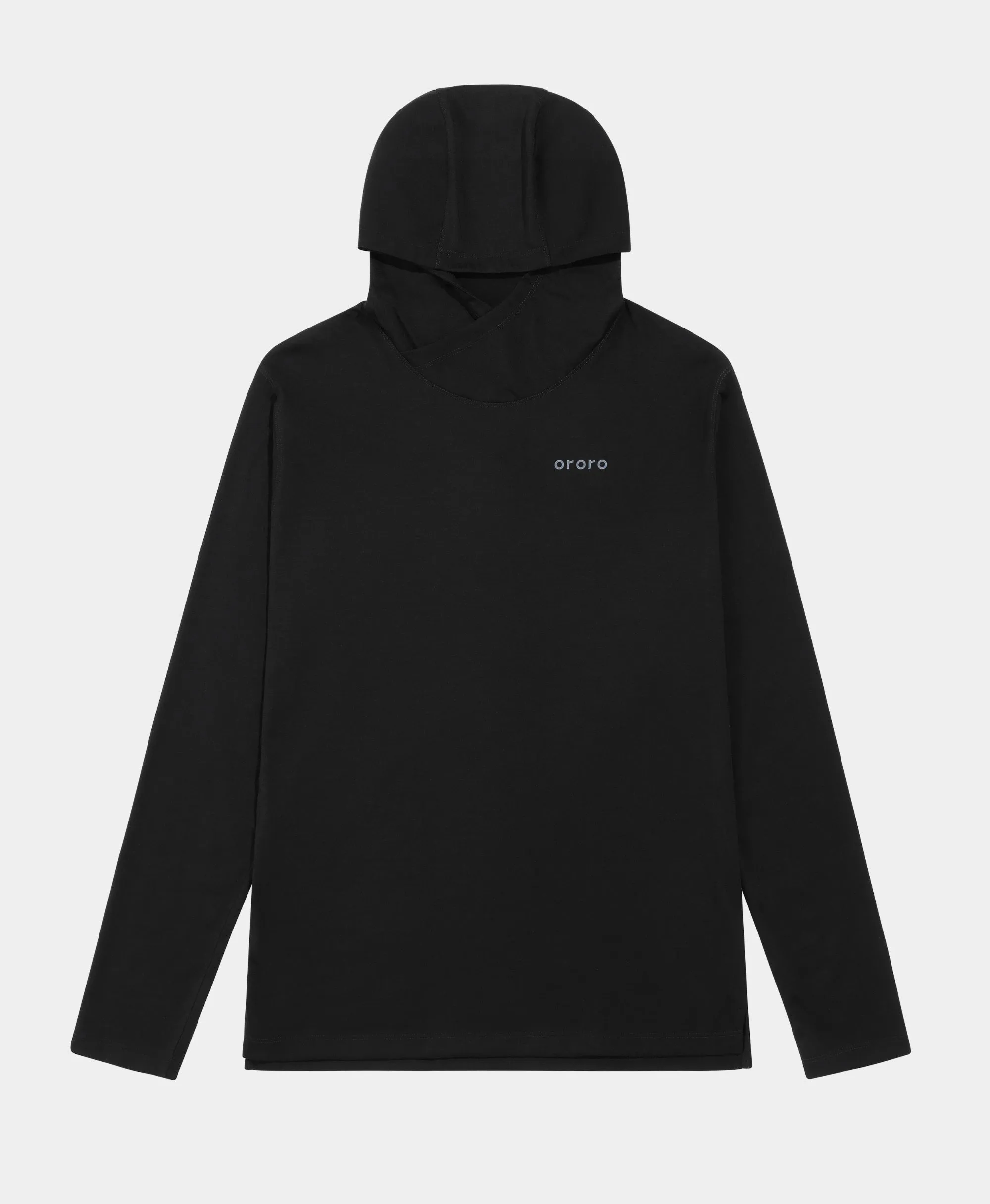 Aoraki Unisex Merino Wool Blend Baselayer - Black sold by Ororo product image thumbnail 3