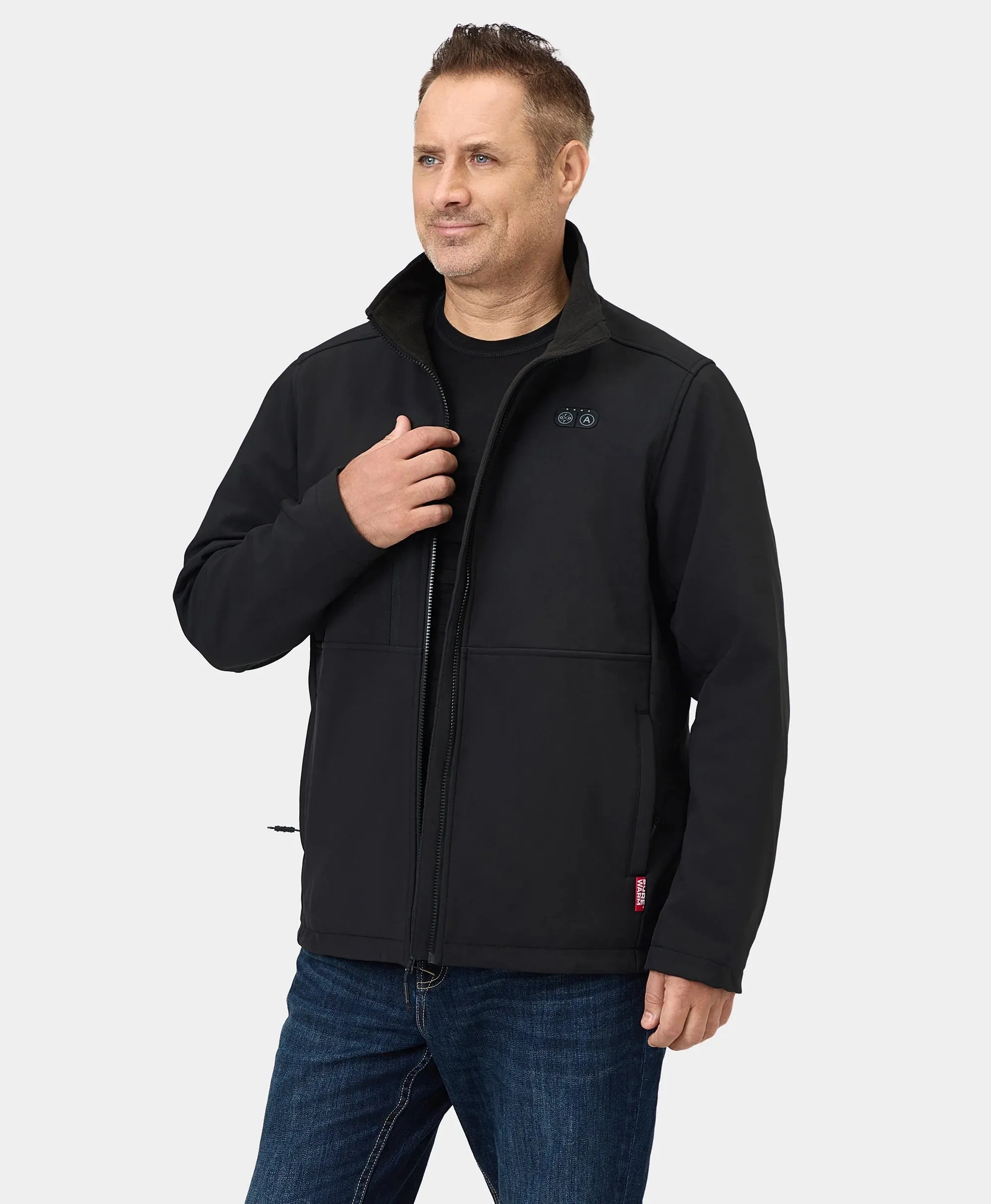 Maverick SureWarm® Men's 6-Zone Dual-Control Heated Softshell Jacket sold by Ororo product image thumbnail 3