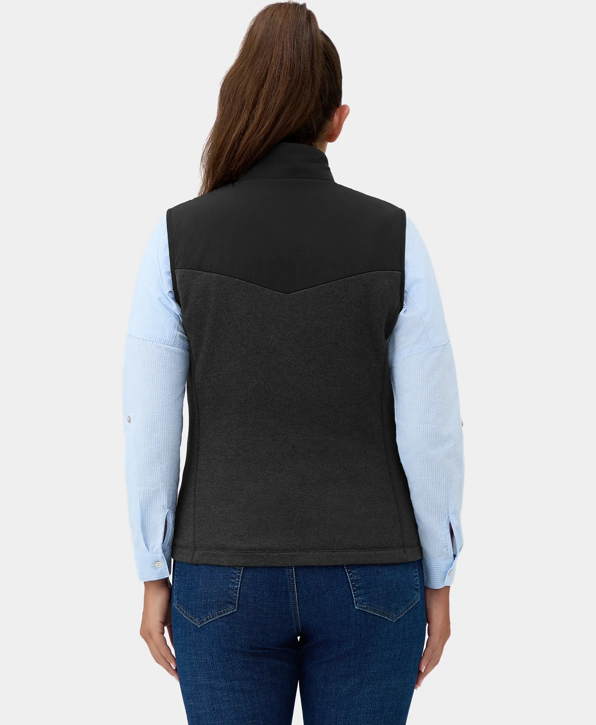 Augusta Women's Heated Sweater Fleece Vest (Apparel Only) sold by Ororo product image thumbnail 5