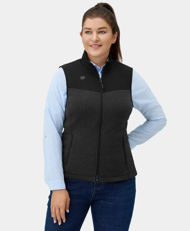 Augusta Women's Heated Sweater Fleece Vest (Apparel Only) sold by Ororo