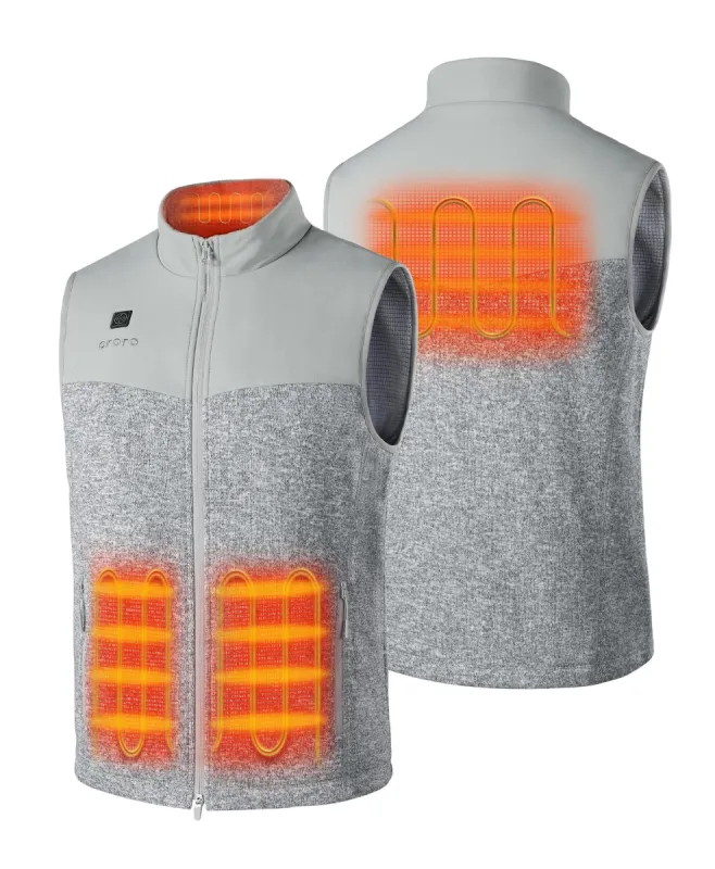 Augusta Men's Heated Sweater Fleece Vest (Apparel Only) sold by Ororo