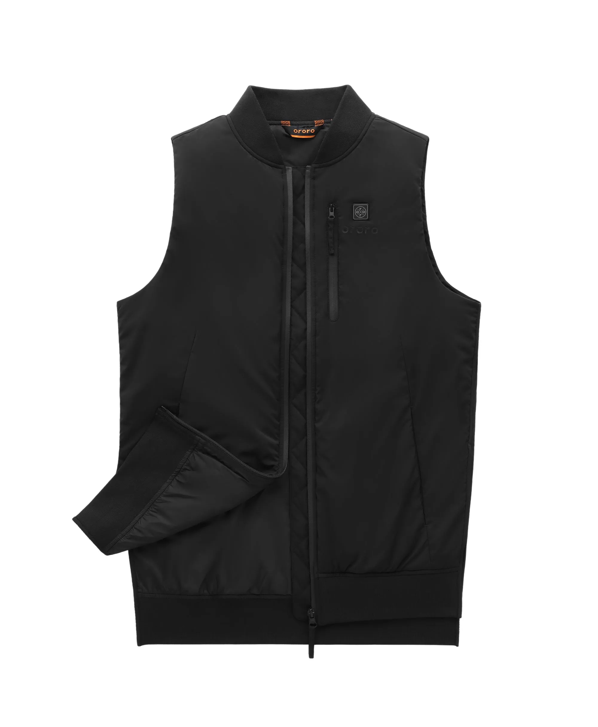 Blair Women's Heated Long Bomber Vest (Final Sale) sold by Ororo product image thumbnail 5