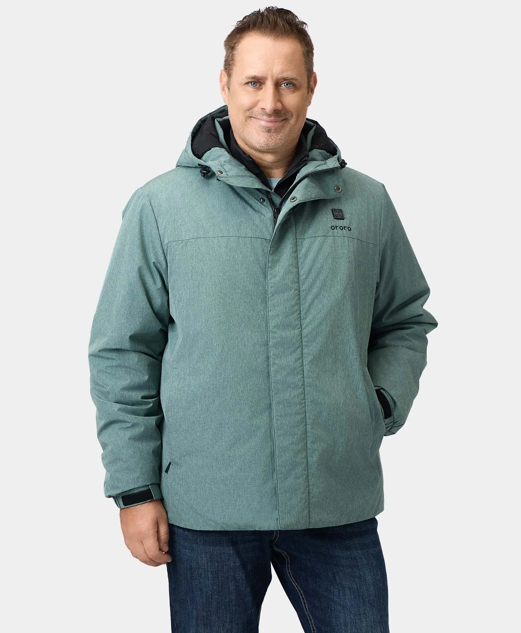 Axis Men's Thermolite Heated Padded Jacket (Apparel Only) sold by Ororo product image thumbnail 4