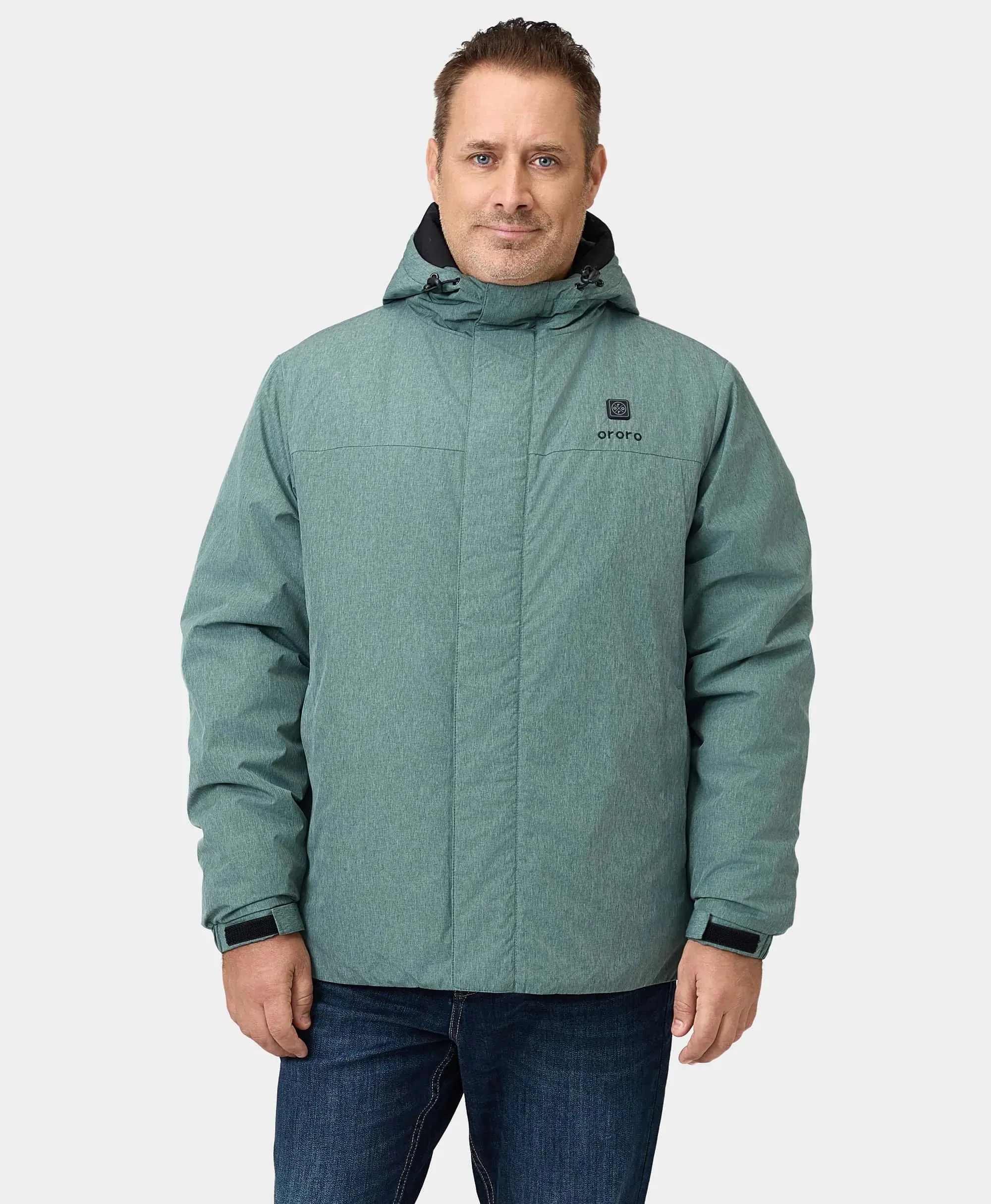 Men's Thermolite Heated Padded Jacket (Apparel Only) sold by Ororo