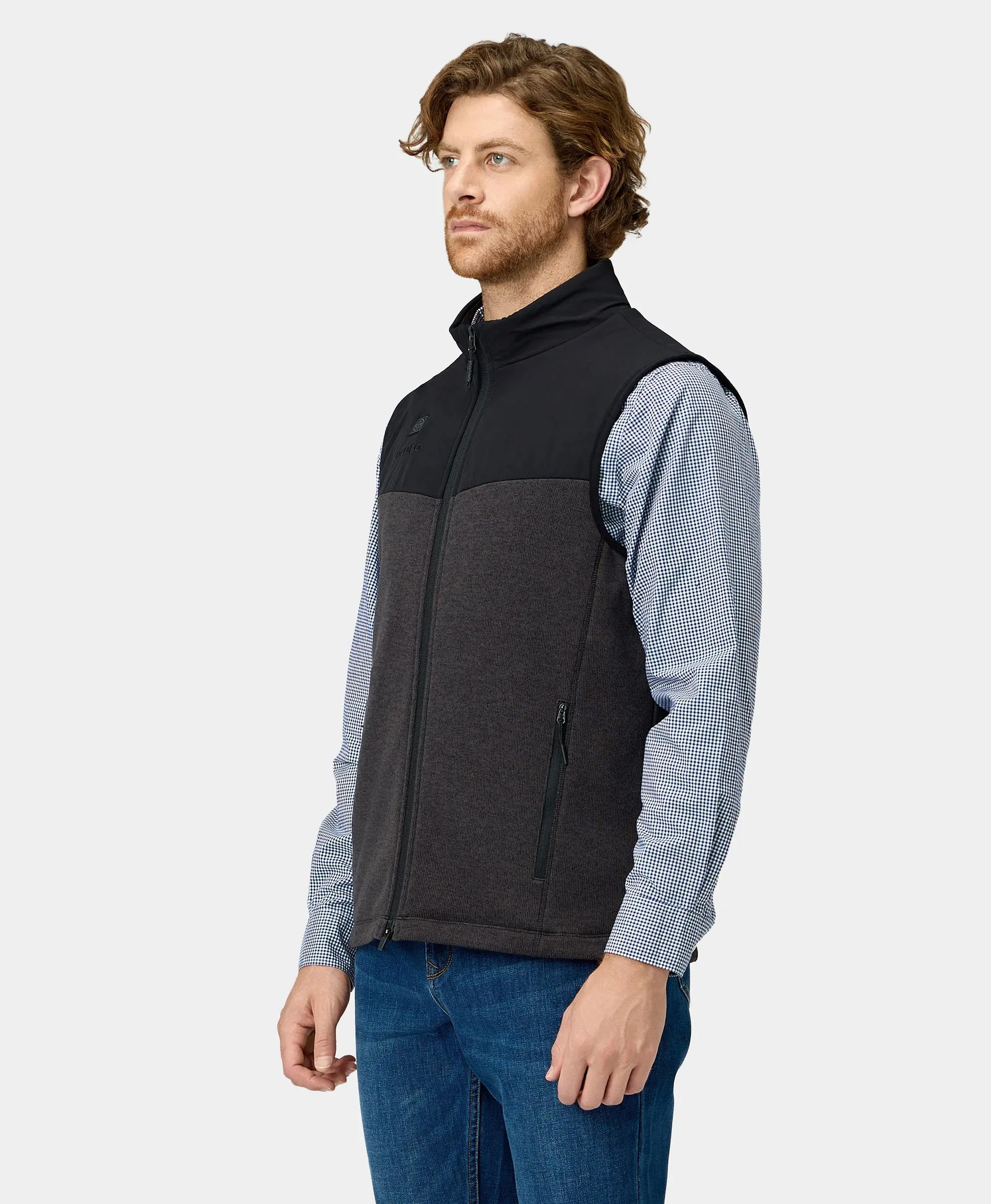 (Open-box) Augusta Men's Heated Sweater Fleece Vest(Battery Set Not Included) sold by Ororo product image thumbnail 4