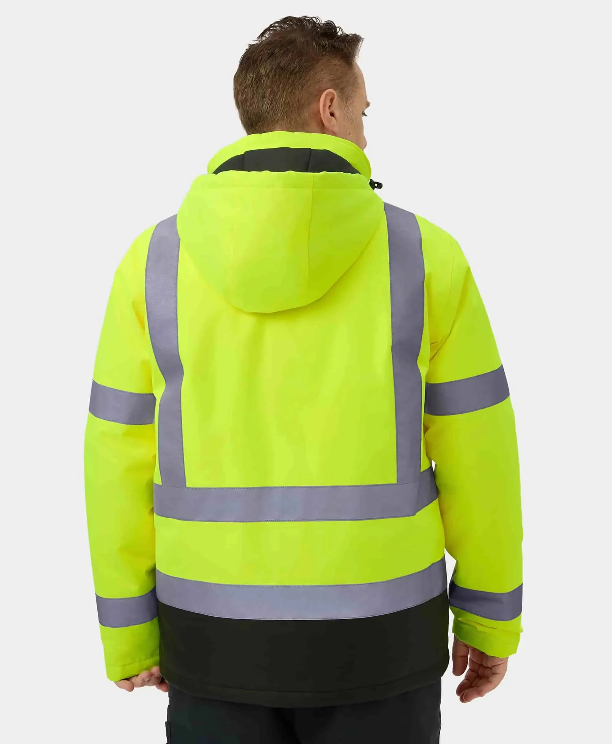 (Open-box) Flagstaff Men's Heated High-Visibility Jacket (Battery Set Not Included) sold by Ororo product image thumbnail 4