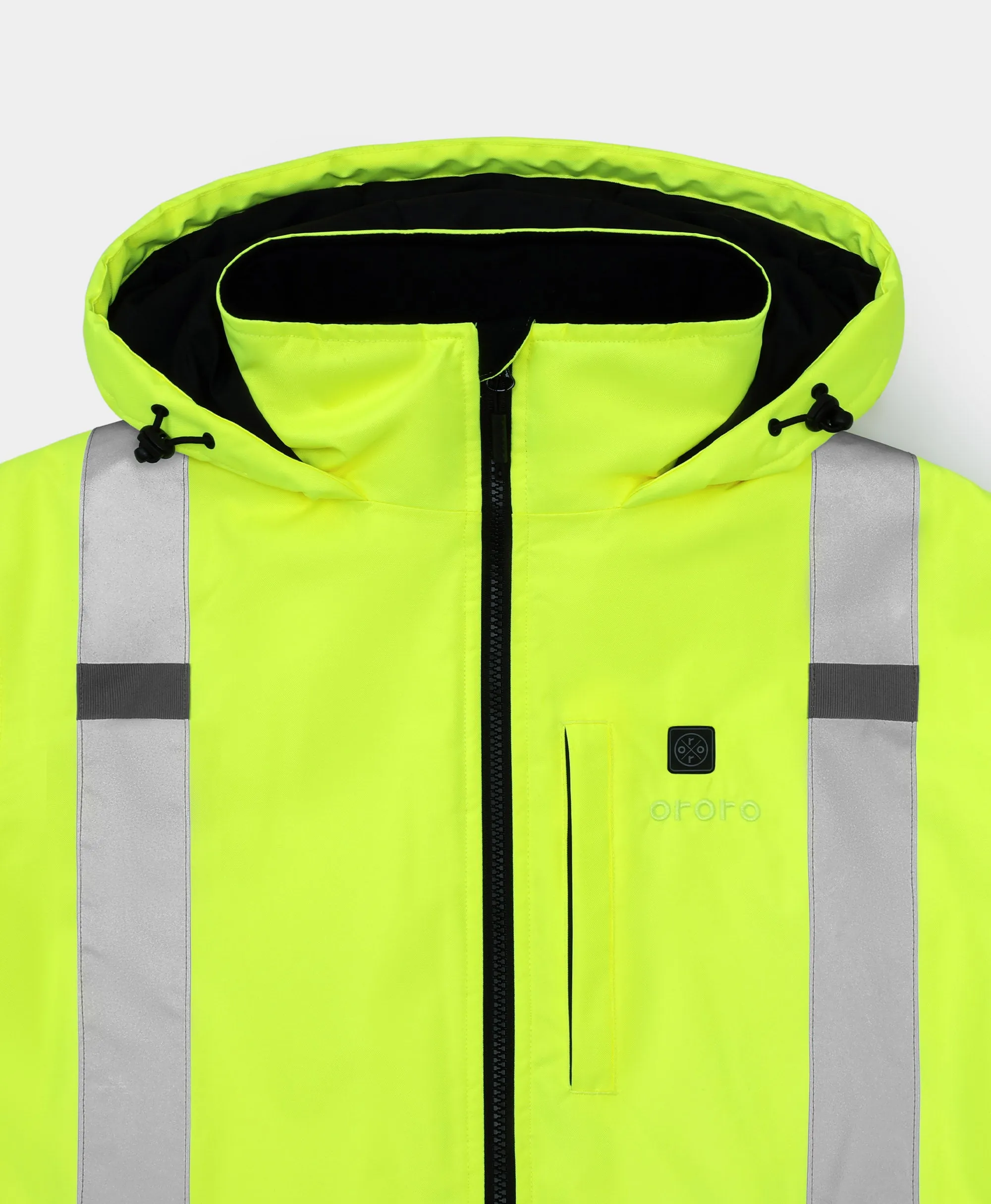 (Open-box) Flagstaff Men's Heated High-Visibility Jacket (Battery Set Not Included) sold by Ororo product image thumbnail 5