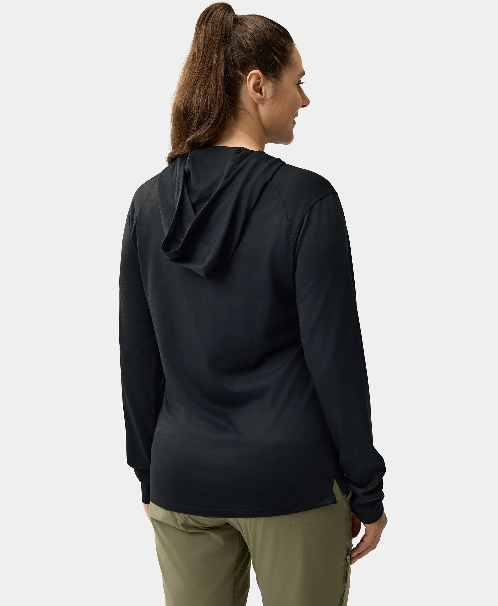 (Open-box) Aoraki Unisex Merino Wool Blend Baselayer - Black sold by Ororo product image thumbnail 5