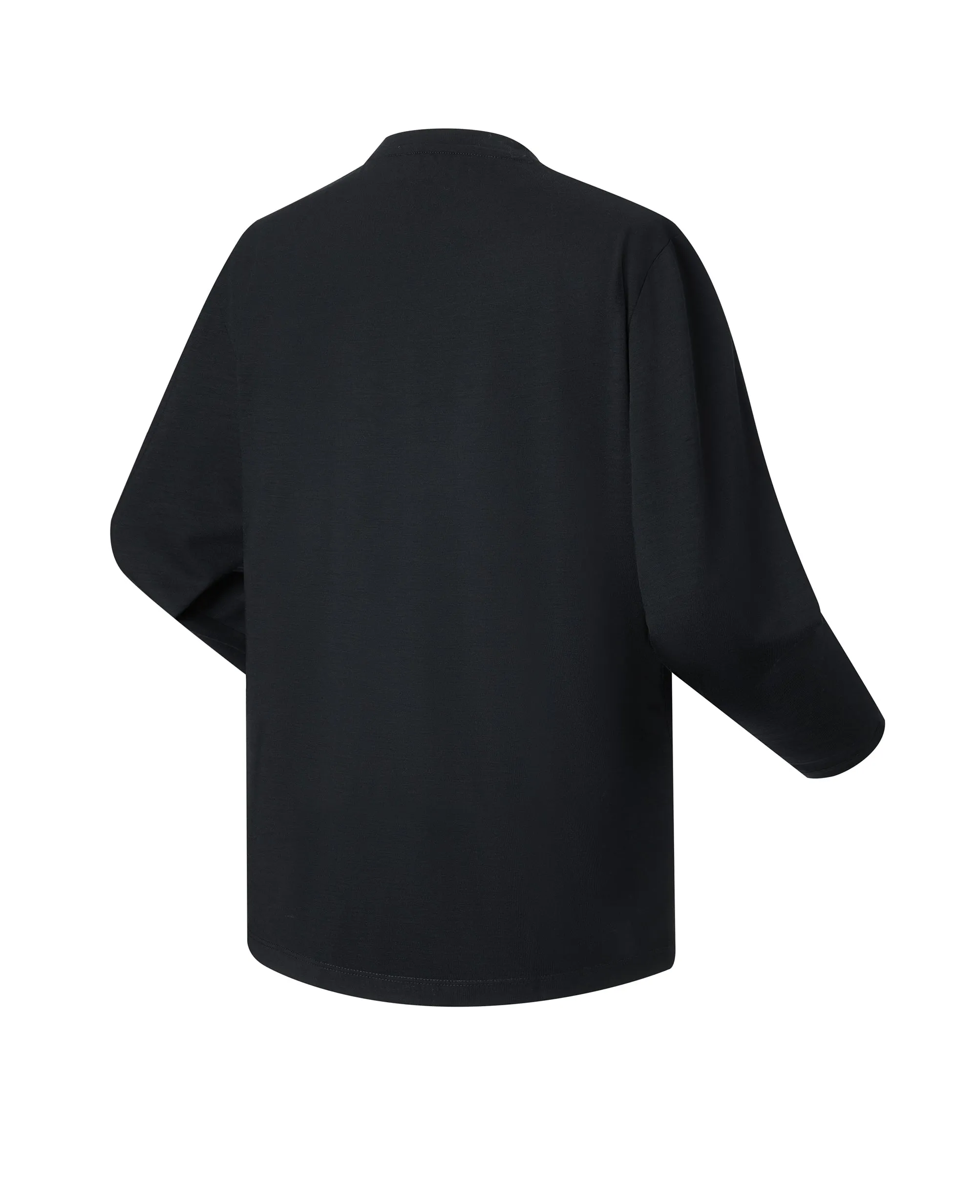 (Open-box) Aoraki Unisex Merino Wool Blend Baselayer - Black sold by Ororo product image thumbnail 2