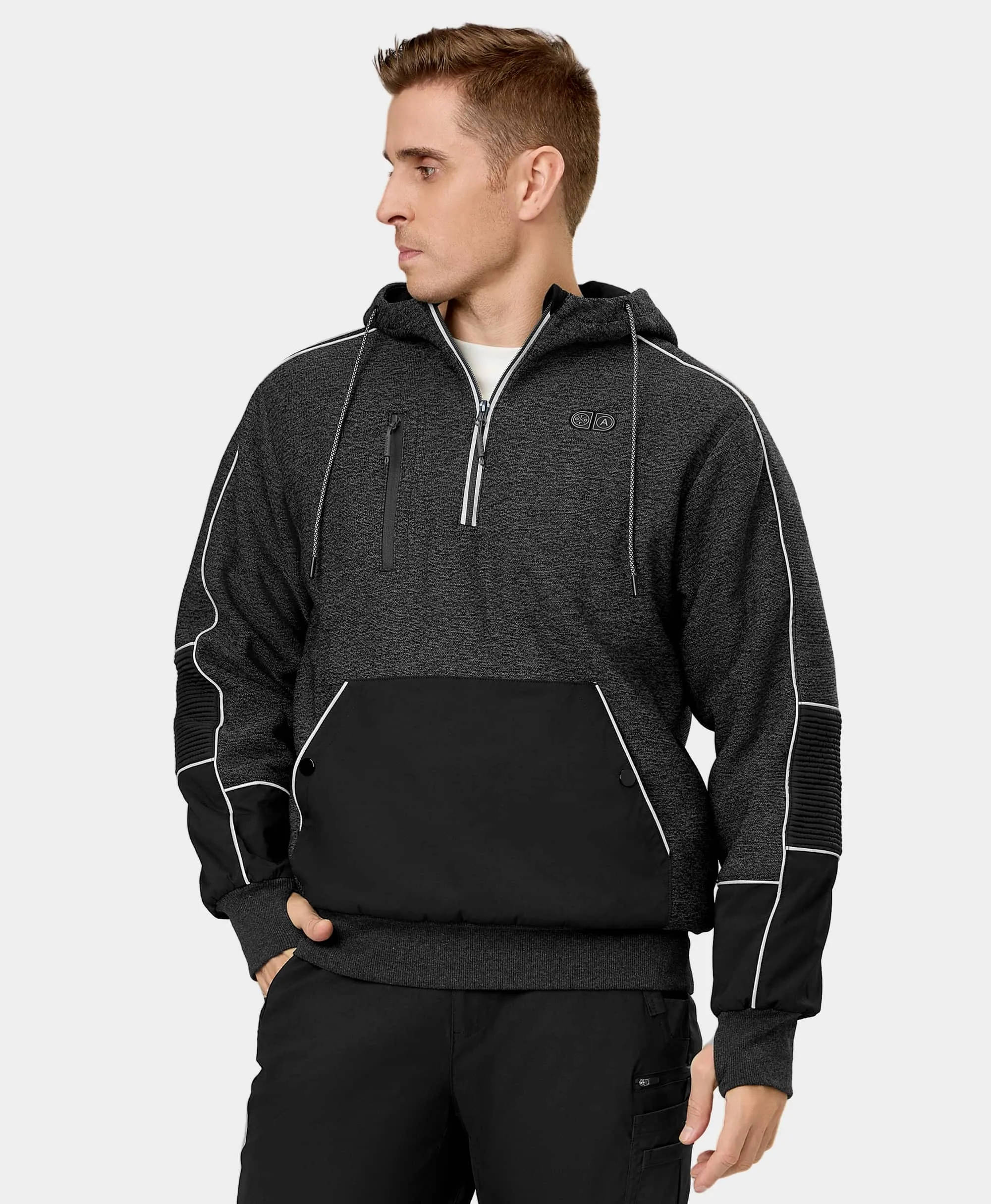 (Open-box) Wayne Men's 5-Zone Heated Pullover Hoodie(Battery Set Not Included) sold by Ororo product image thumbnail 3