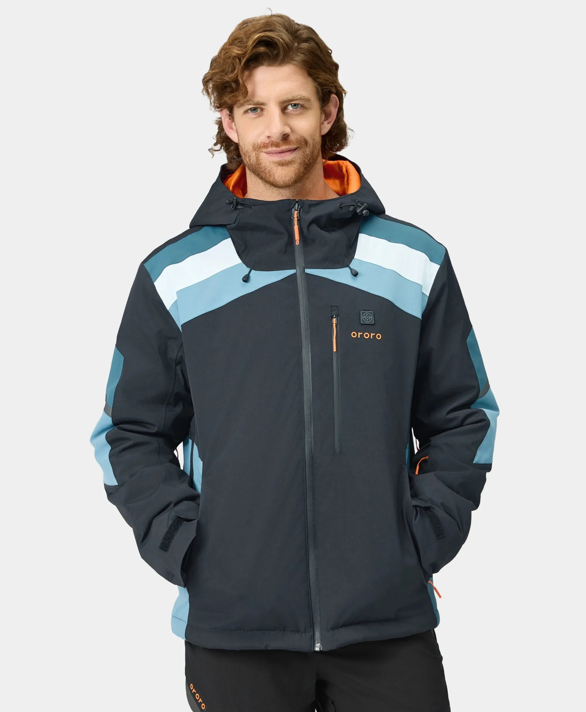 (Open-box) St. Moritz Men's Heated Snow Jacket (Battery Pack Not Included) sold by Ororo product image thumbnail 3