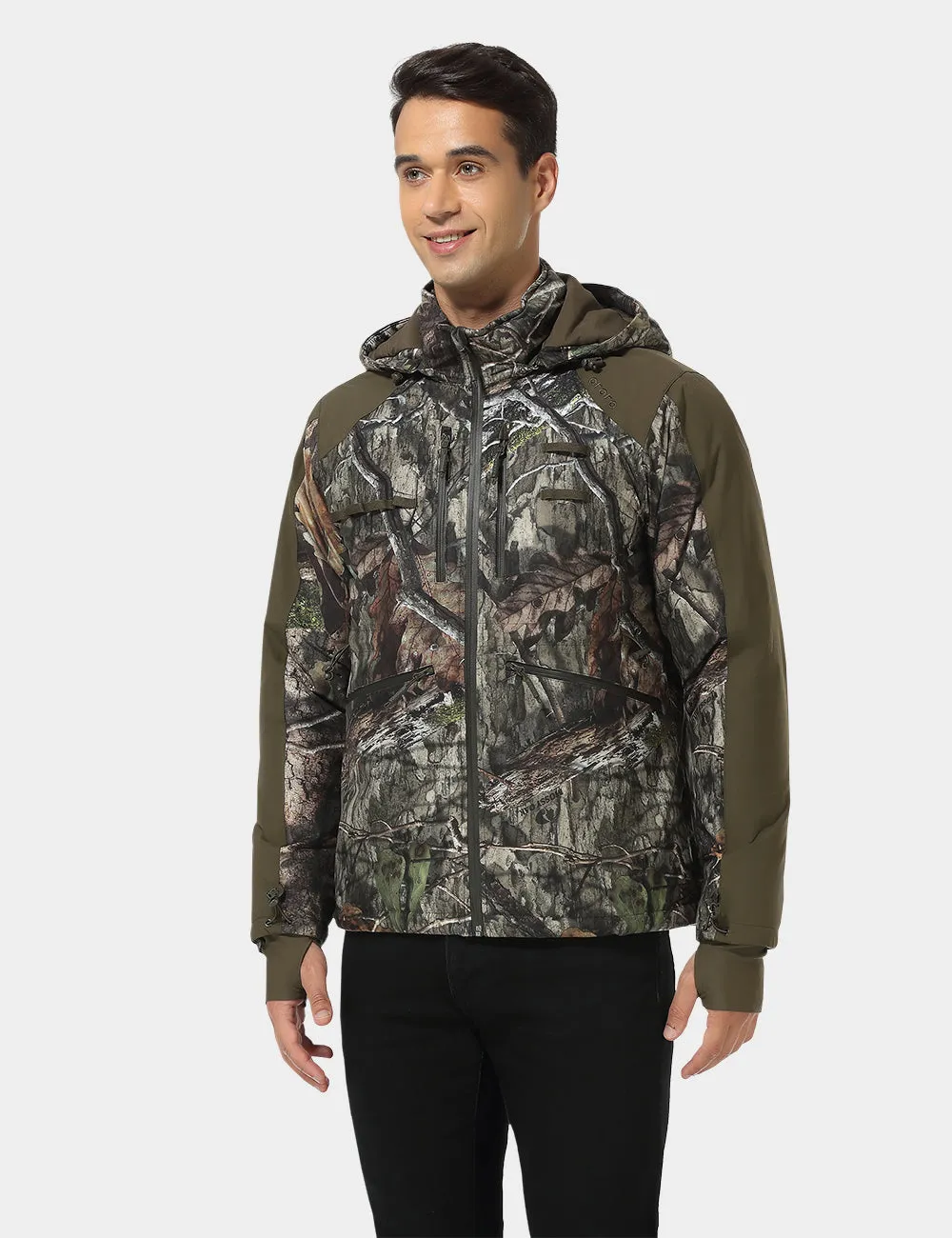 (Open-box) Men's Heated Hunting Jacket - Camouflage, Mossy Oak® Country DNA (Battery Set Not Included) sold by Ororo product image thumbnail 3