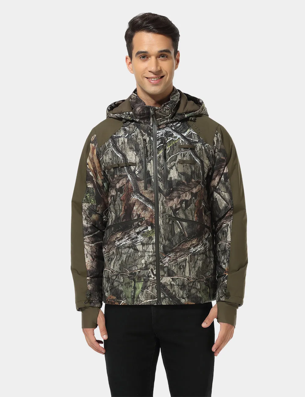 (Open-box) Men's Heated Hunting Jacket - Camouflage, Mossy Oak® Country DNA (Battery Set Not Included) sold by Ororo product image thumbnail 2