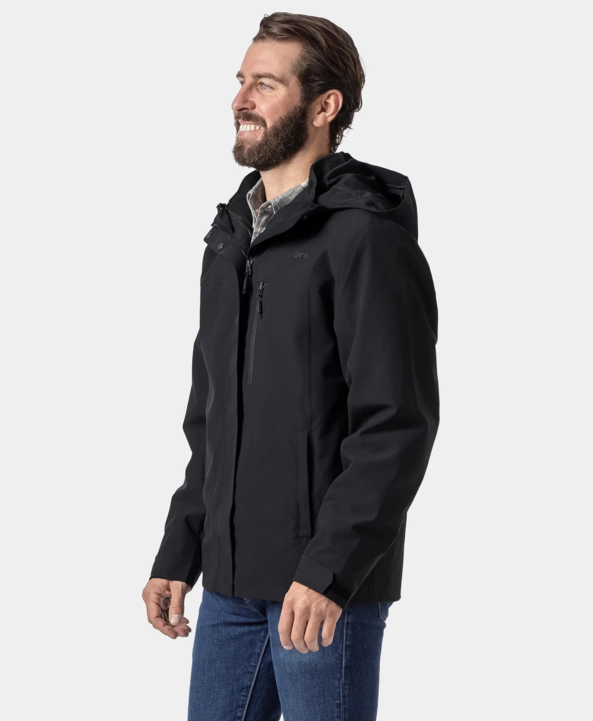River Ridge Men's Waterproof Shell Jacket sold by Ororo product image thumbnail 2