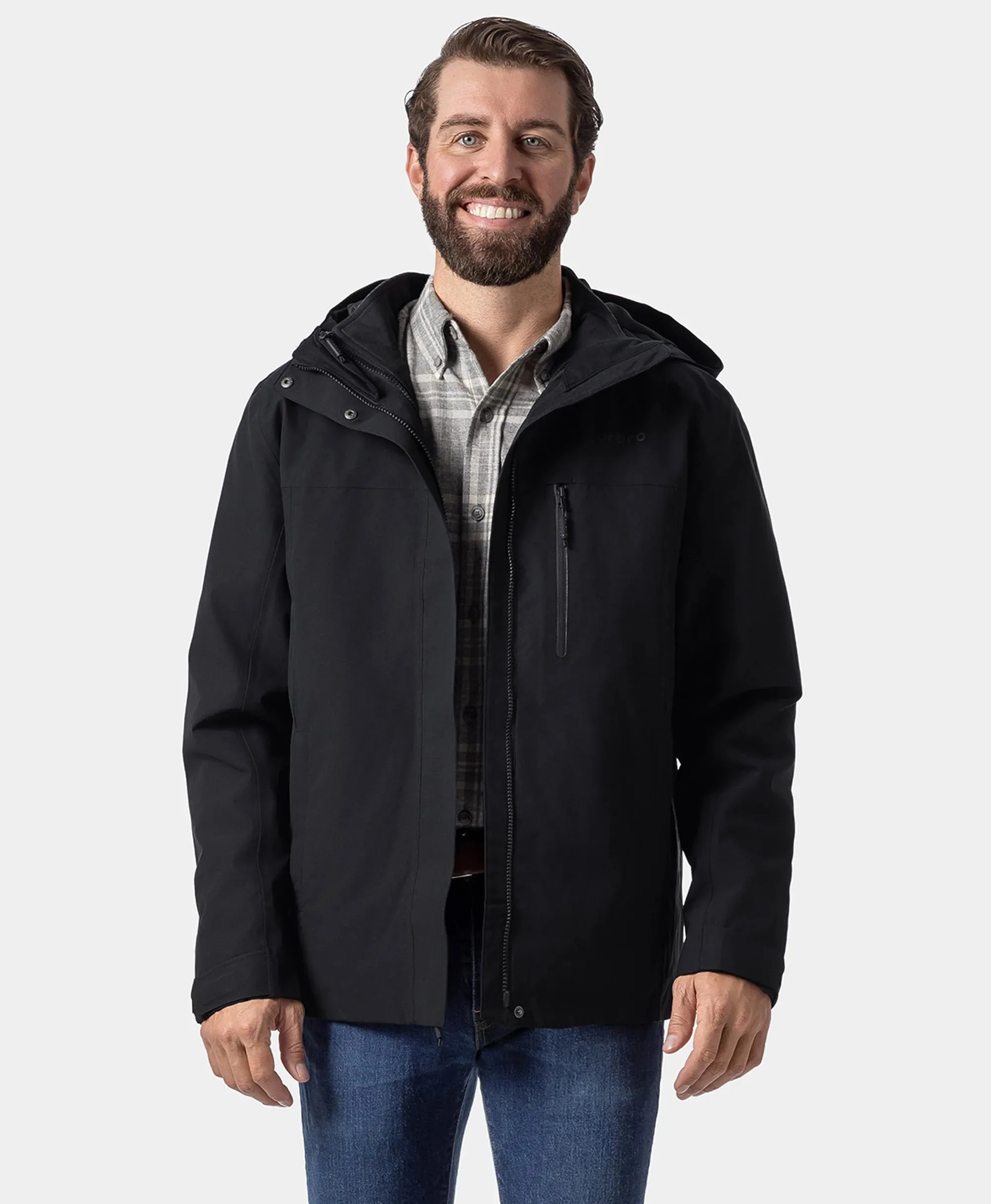 River Ridge Men's Waterproof Shell Jacket sold by Ororo
