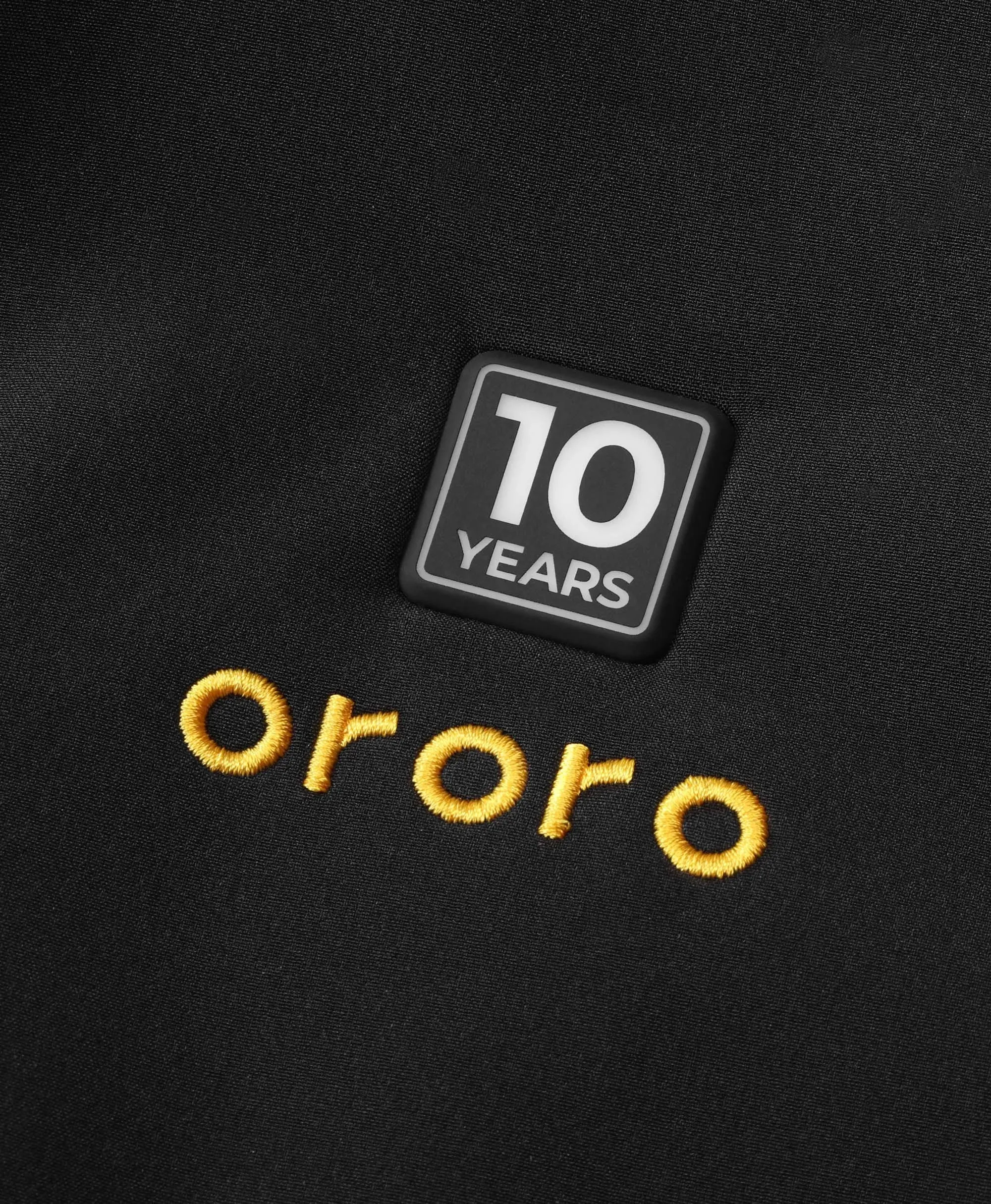 Women's 4-Zone Classic Heated Jacket (10-Year Anniversary Limited Edition) - Black & Gold sold by Ororo product image thumbnail 3
