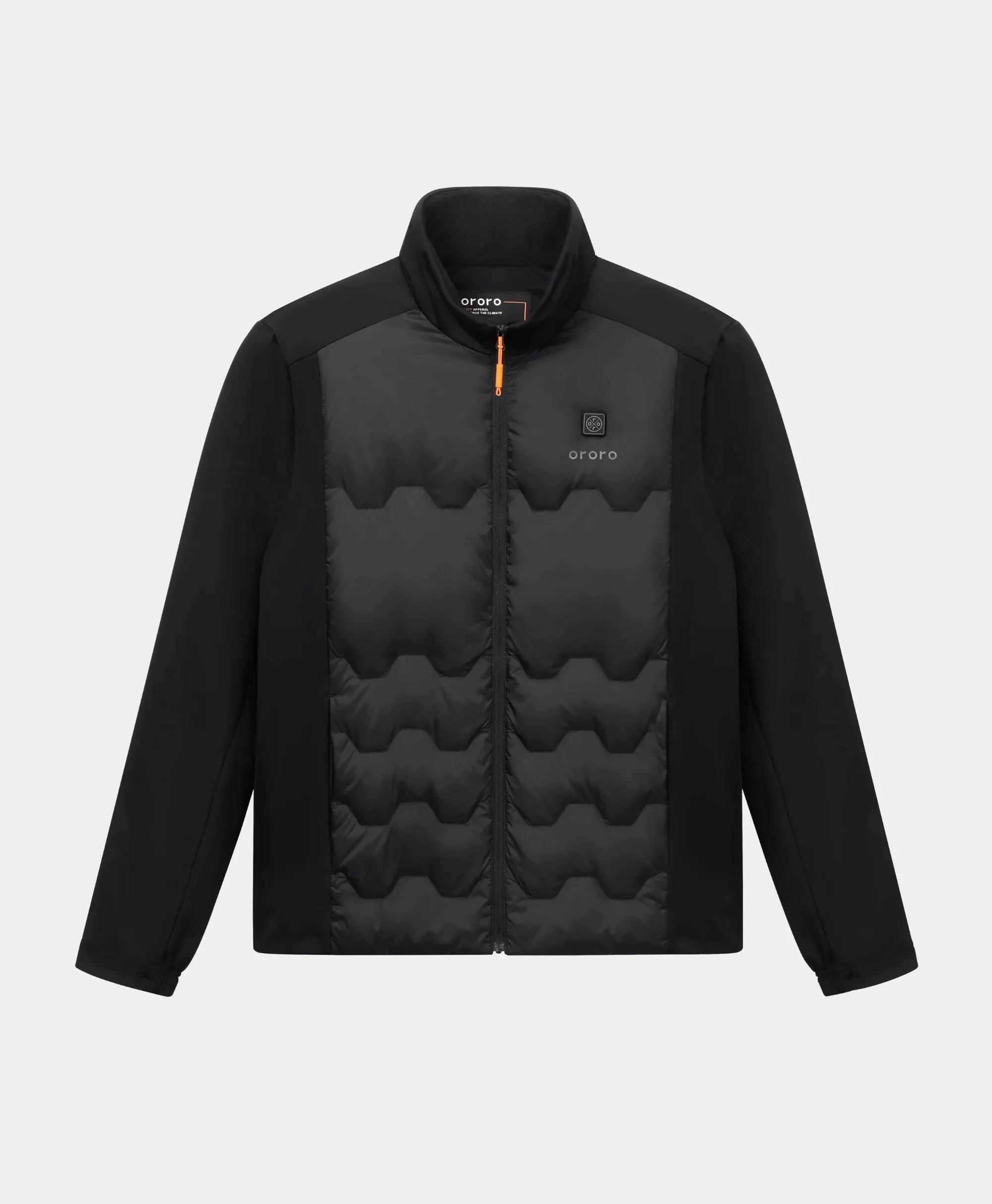 Verbier Men's 4-Zone Heated Down Jacket sold by Ororo
