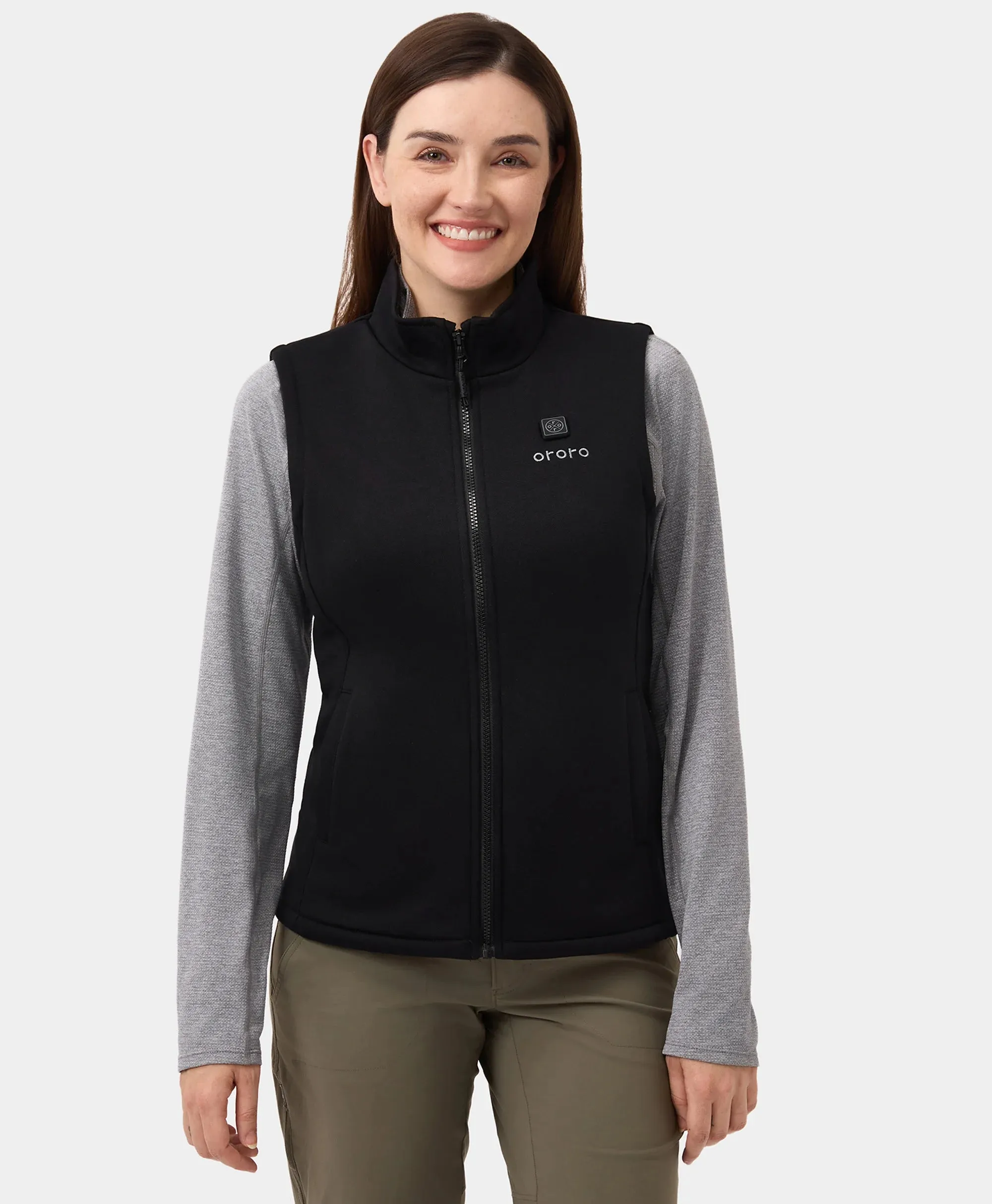 (Open-box) Women's Heated Fleece Vest (2025) (Battery Set Not Included) sold by Ororo product image thumbnail 2