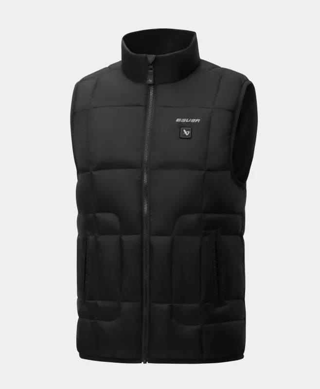 ororo x BAUER REDLINE Men's 4-Zone Heated Puffer Vest made by Ororo