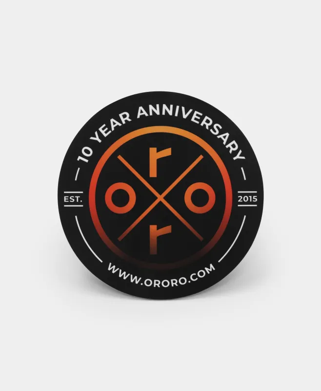 ororo 10-Year Anniversary Refrigerator Magnet made by Ororo