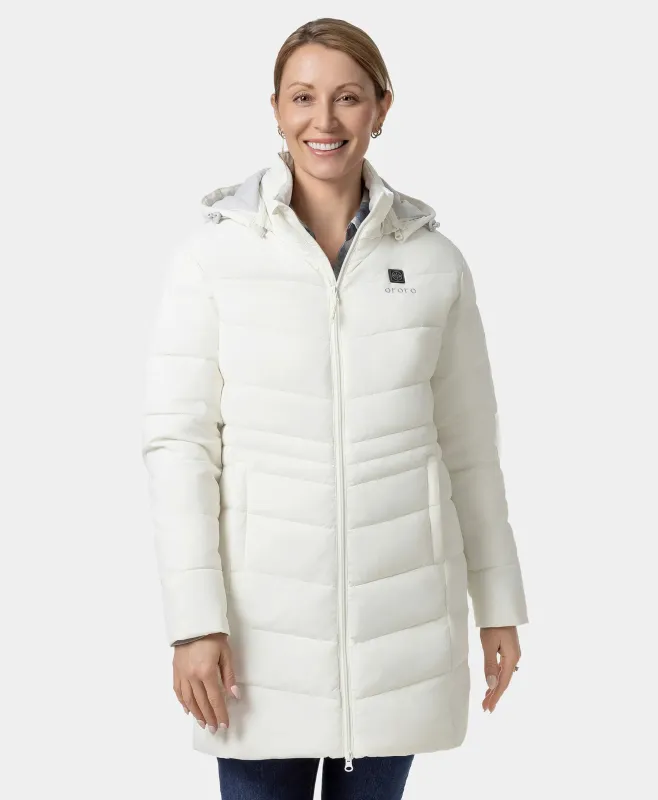 Women's Heated Puffer Parka Jacket sold by Ororo