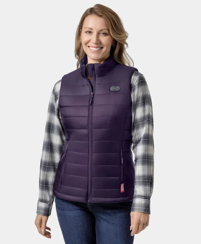 SureWarm® Women's 7-Zone Dual-Control Classic Pro Heated Vest (Lower Back) sold by Ororo