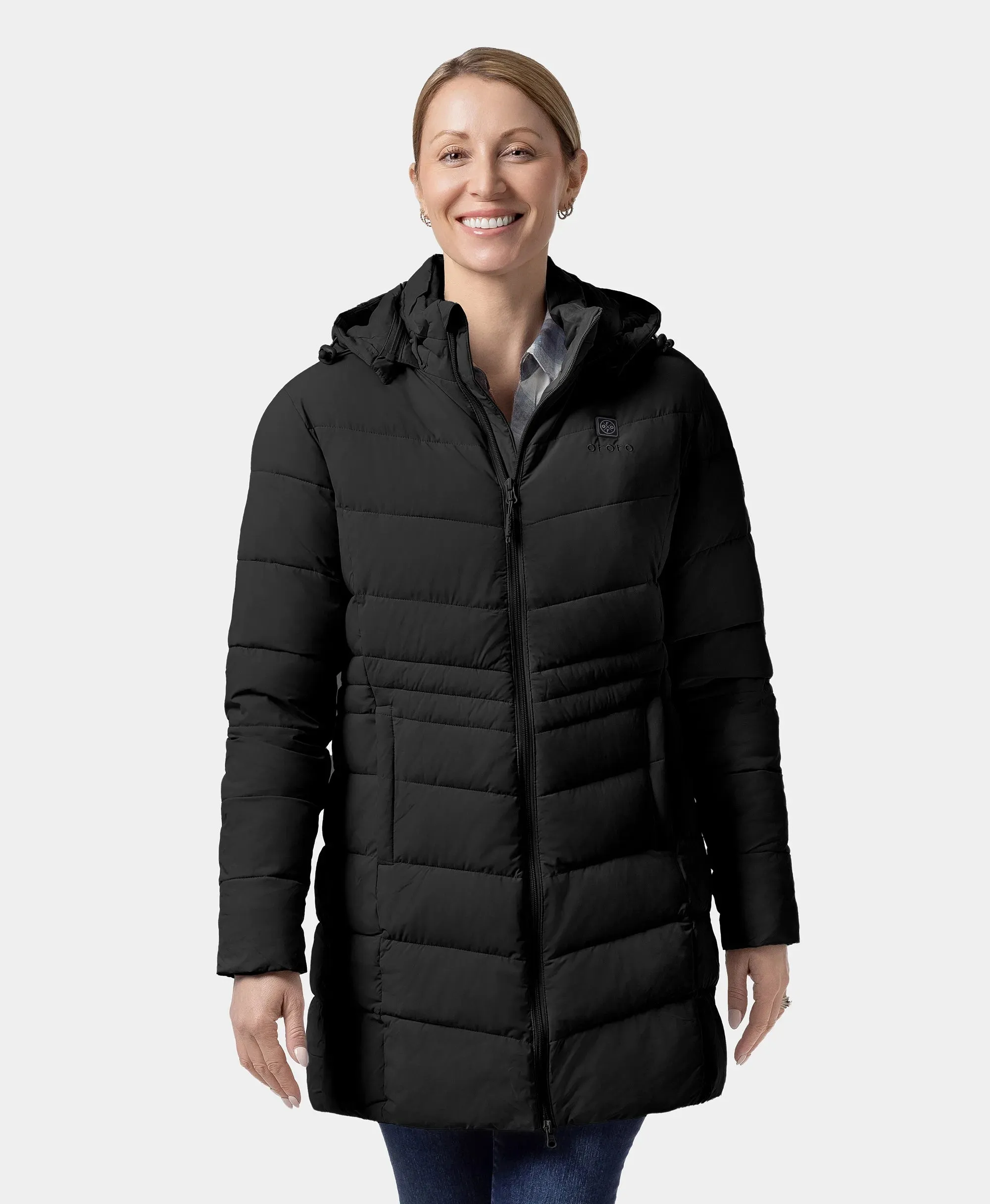Parkside Women's 4-Zone Heated Puffer Parka Jacket (2025) (Apparel Only) sold by Ororo