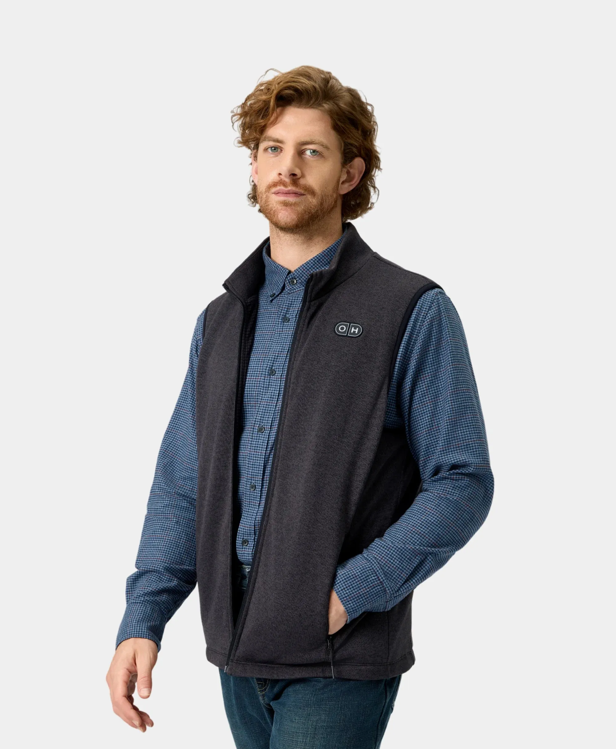 ororo x OpenHeat OH-1 Men’s Heated Recycled Fleece Vest (w/ Type-C Power Port) sold by Ororo product image thumbnail 4