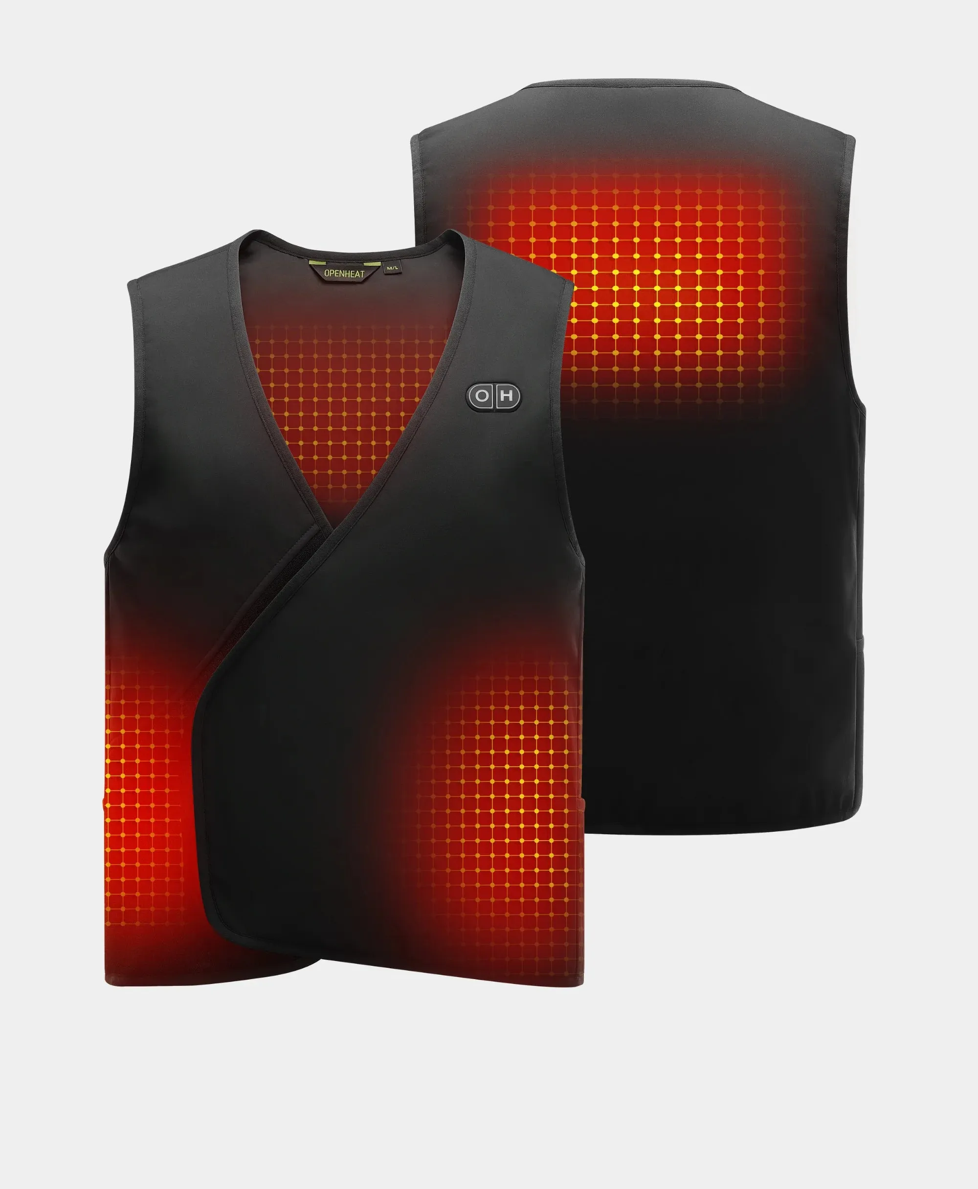 ororo x OpenHeat OH-2 Unisex Ultralight Heated Liner Vest (w/ USB-C Power Port) sold by Ororo