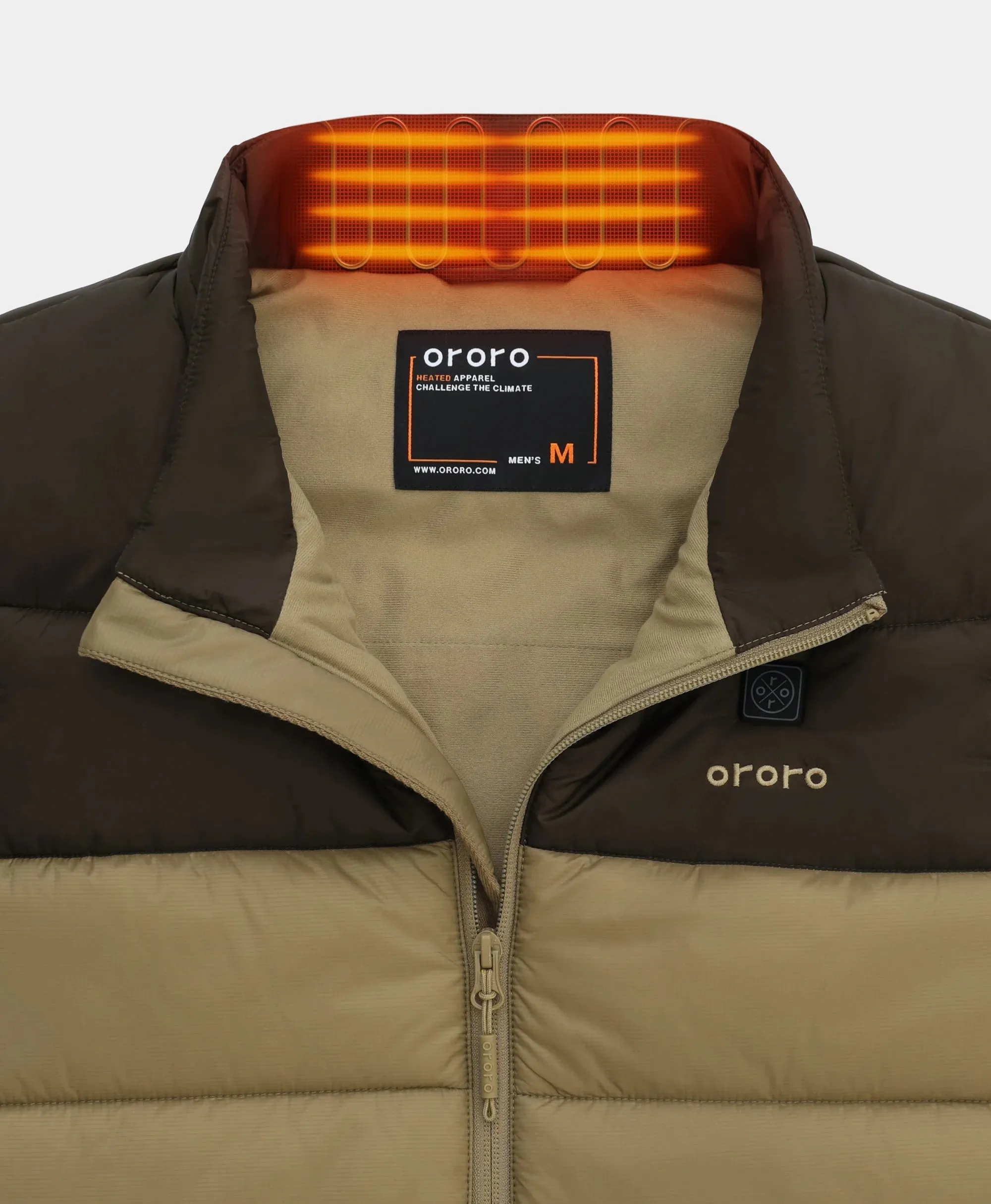 Men's 5-Zone Classic Evo Heated Vest sold by Ororo product image thumbnail 3