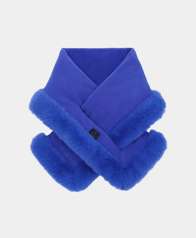 Queen Cove Unisex Heated Faux Fur Fleece Scarf sold by Ororo