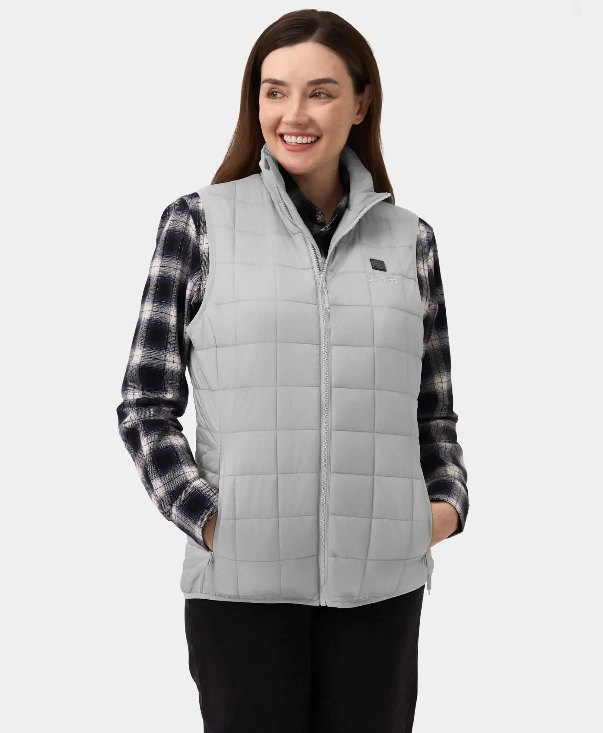Prism Women's 4-Zone Heated Quilted Vest sold by Ororo product image thumbnail 3