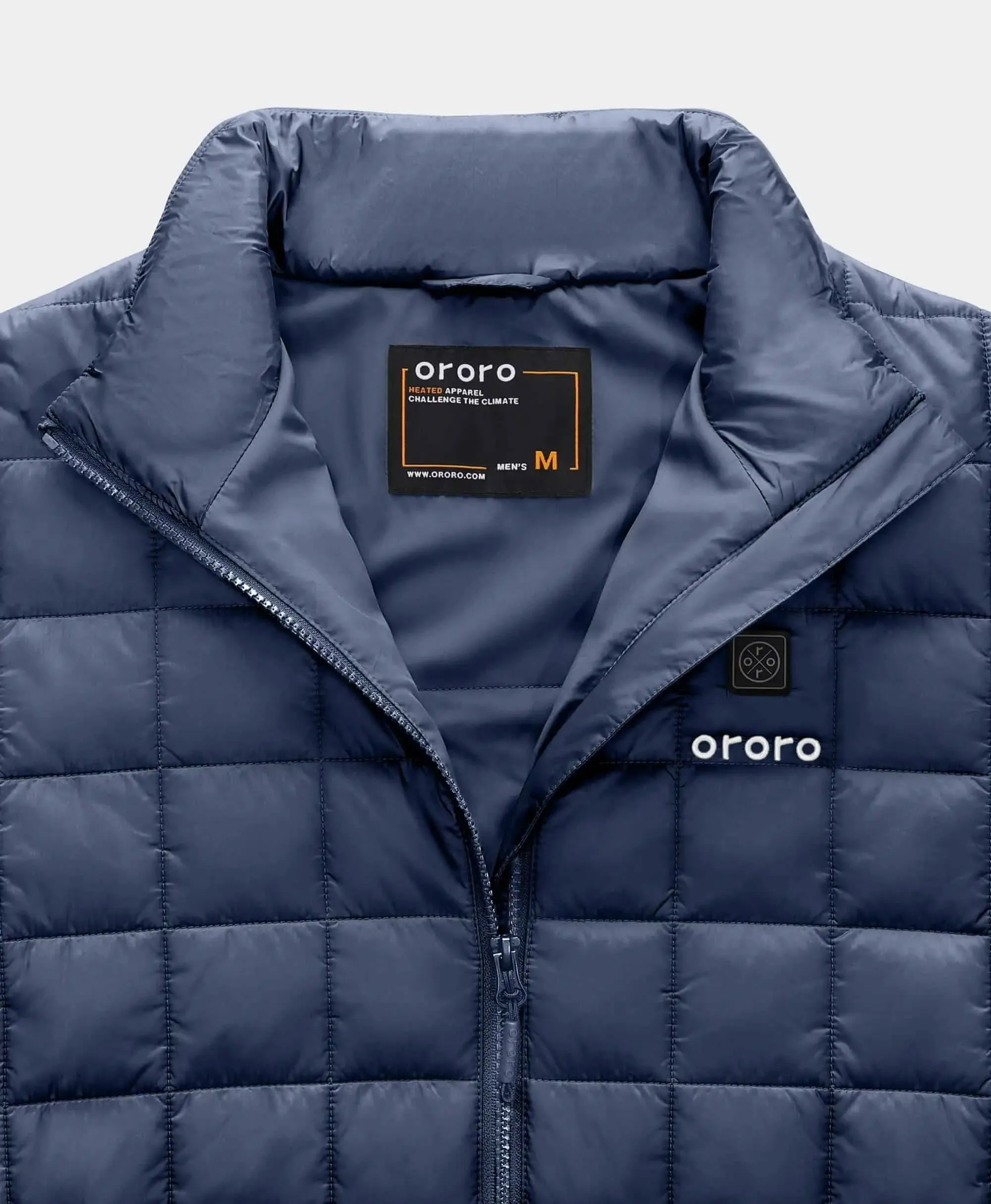 Prism Men's 4-Zone Heated Quilted Jacket sold by Ororo product image thumbnail 4