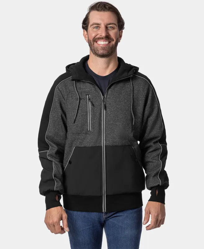 Wayne Unisex 5-Zone Heated Full-Zip Hoodie (Apparel Only) sold by Ororo