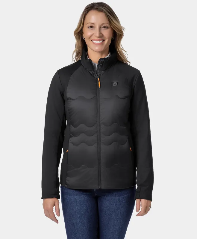 Verbier Women's 4-Zone Heated Down Jacket (Apparel Only) sold by Ororo