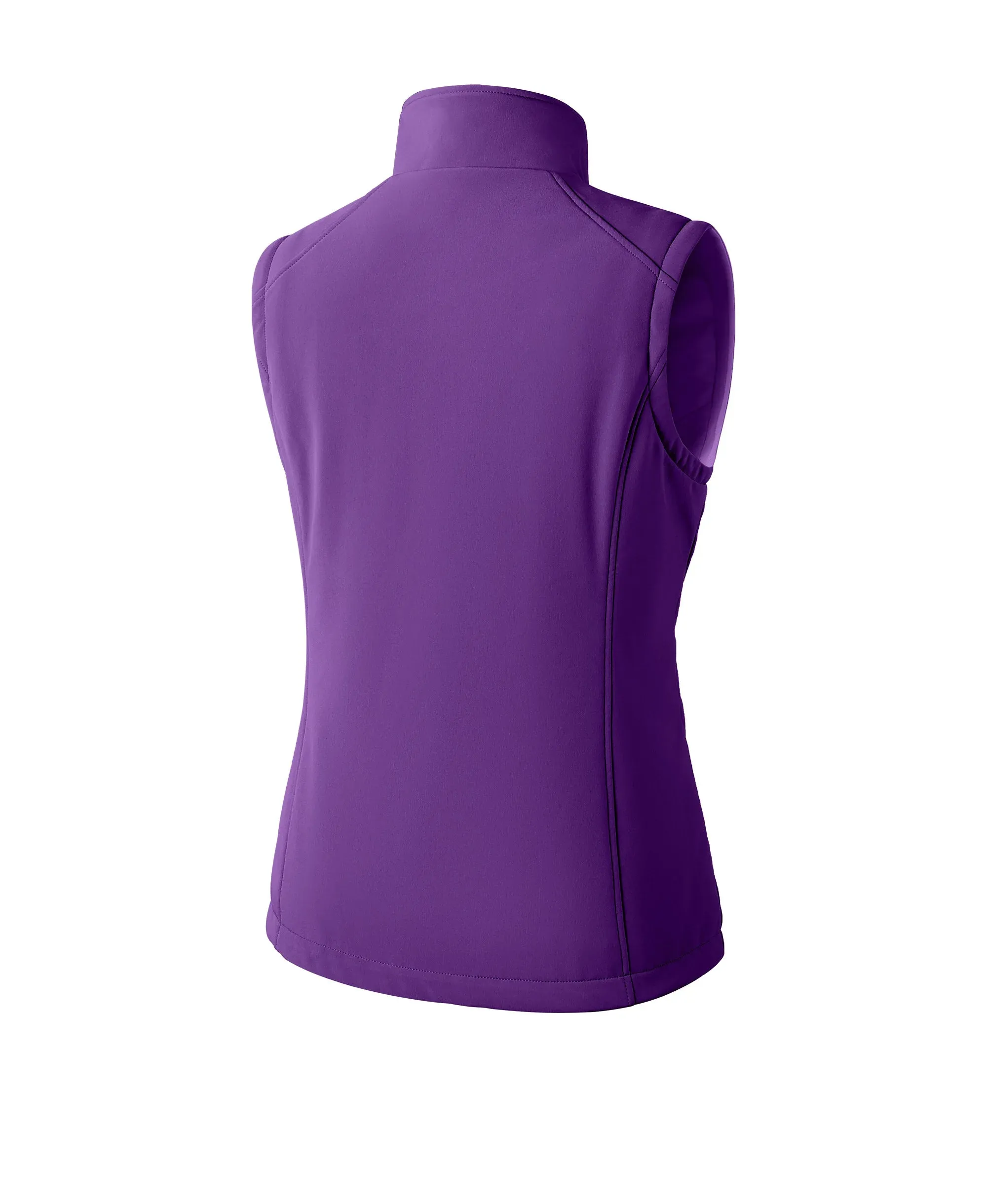 Women's 4-Zone Heated Softshell Vest (Purple) - WKC 150th Anniversary Edition sold by Ororo product image thumbnail 5