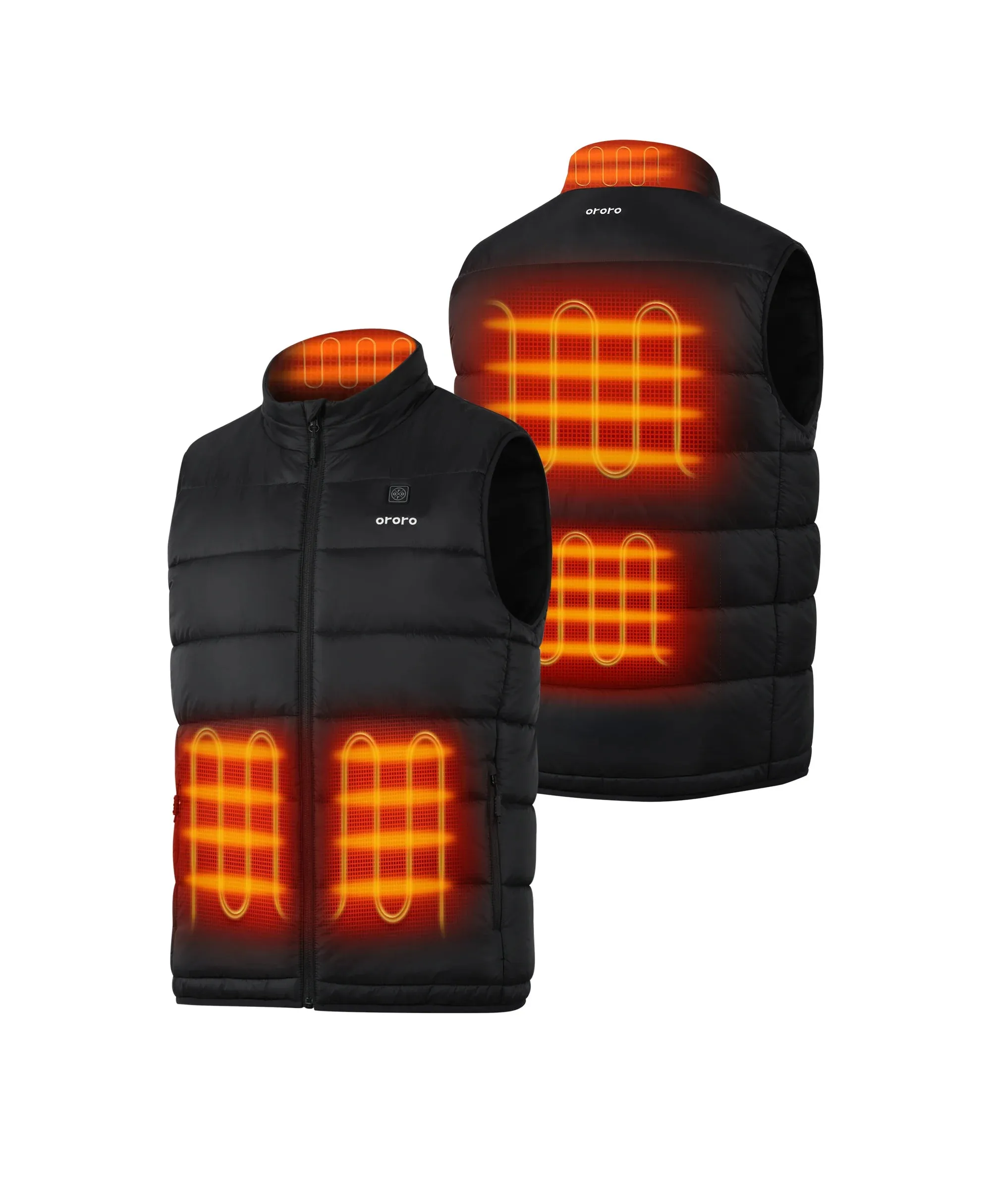 (Open-box) Men's 5-Zone Classic Evo Heated Vest ((Battery Set Not Included) sold by Ororo