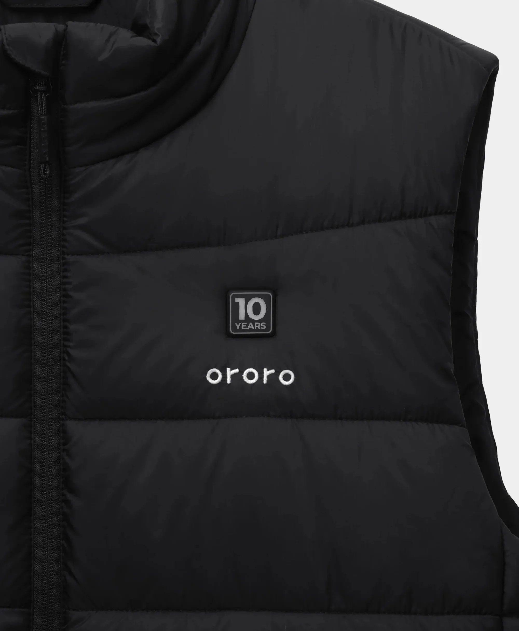 (Open-box) Men's 4-Zone Classic Heated Vest (10 Year Anniversary Limited Edition) - Black (Battery Set Not Included) sold by Ororo product image thumbnail 5