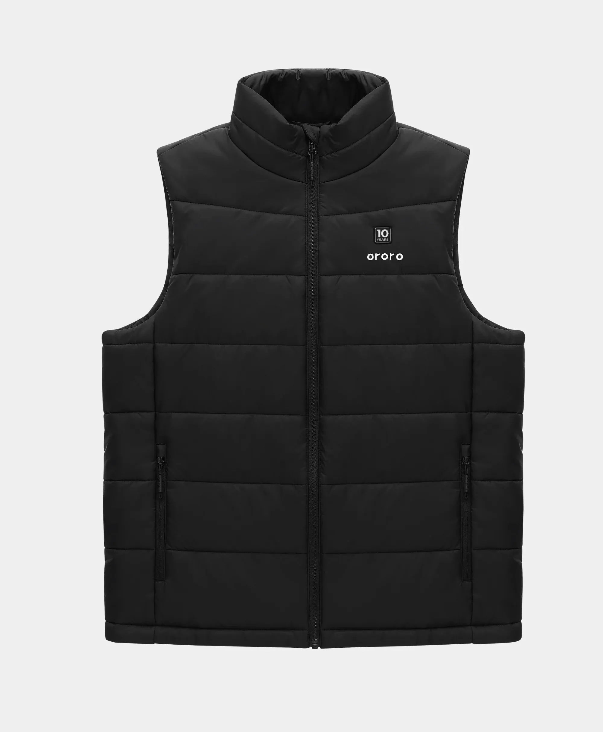 (Open-box) Men's 4-Zone Classic Heated Vest (10 Year Anniversary Limited Edition) - Black (Battery Set Not Included) sold by Ororo product image thumbnail 2