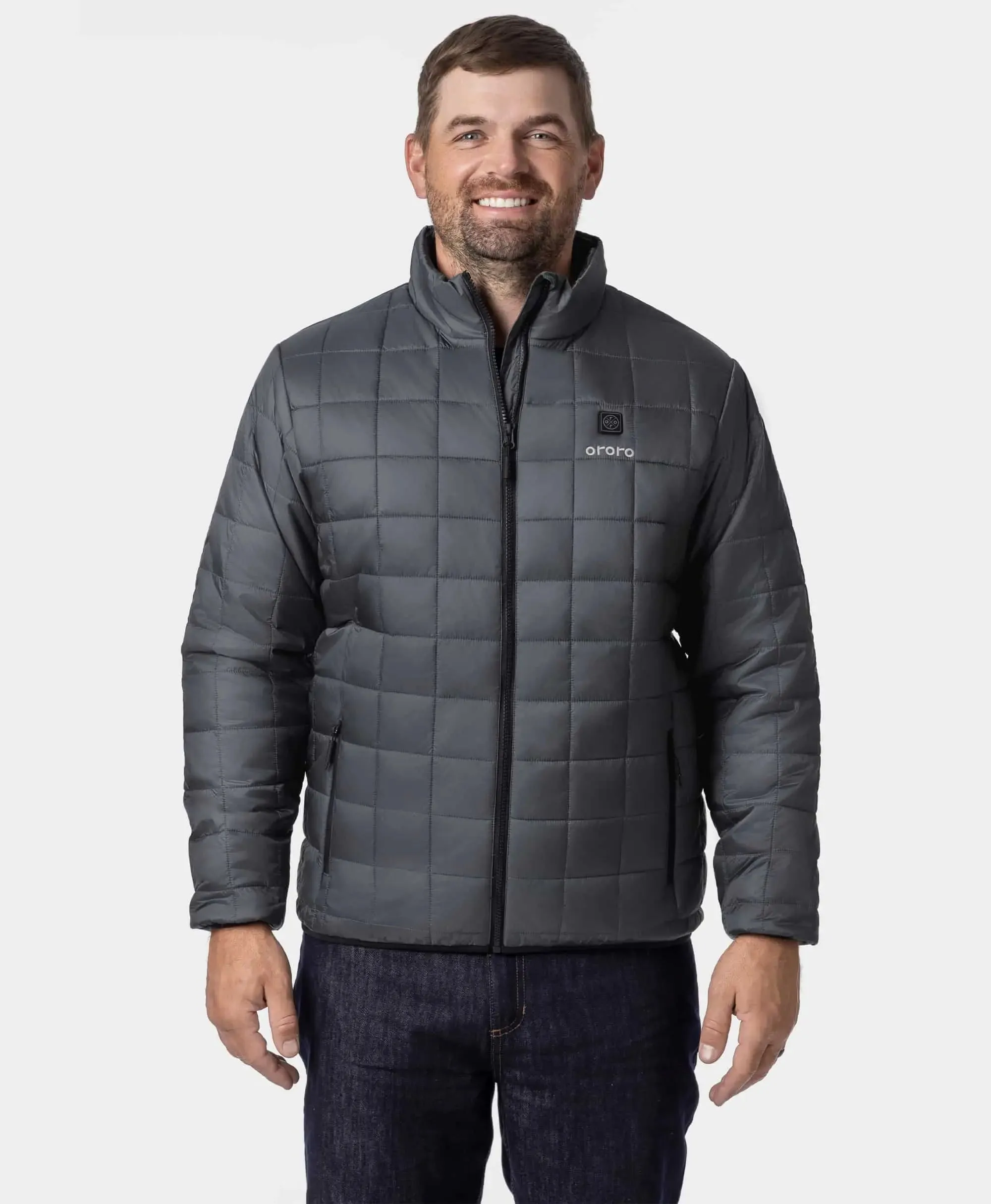 (Open-box) Prism Men's 4-Zone Heated Quilted Jacket (Battery Set Not Included) sold by Ororo product image thumbnail 5