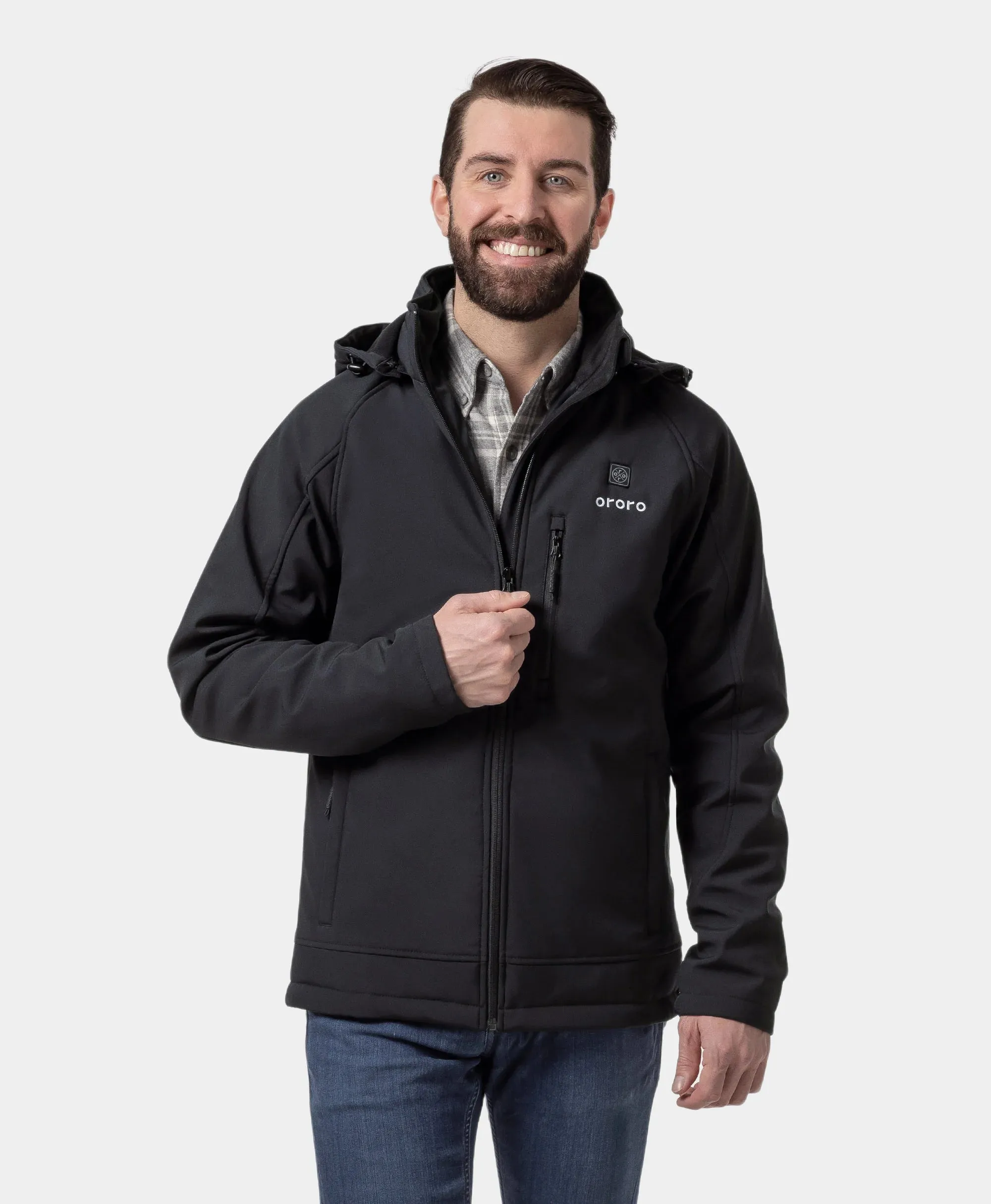 (Open-box) Paragon Men's Heated Jacket (Battery Set Not Included) sold by Ororo product image thumbnail 5