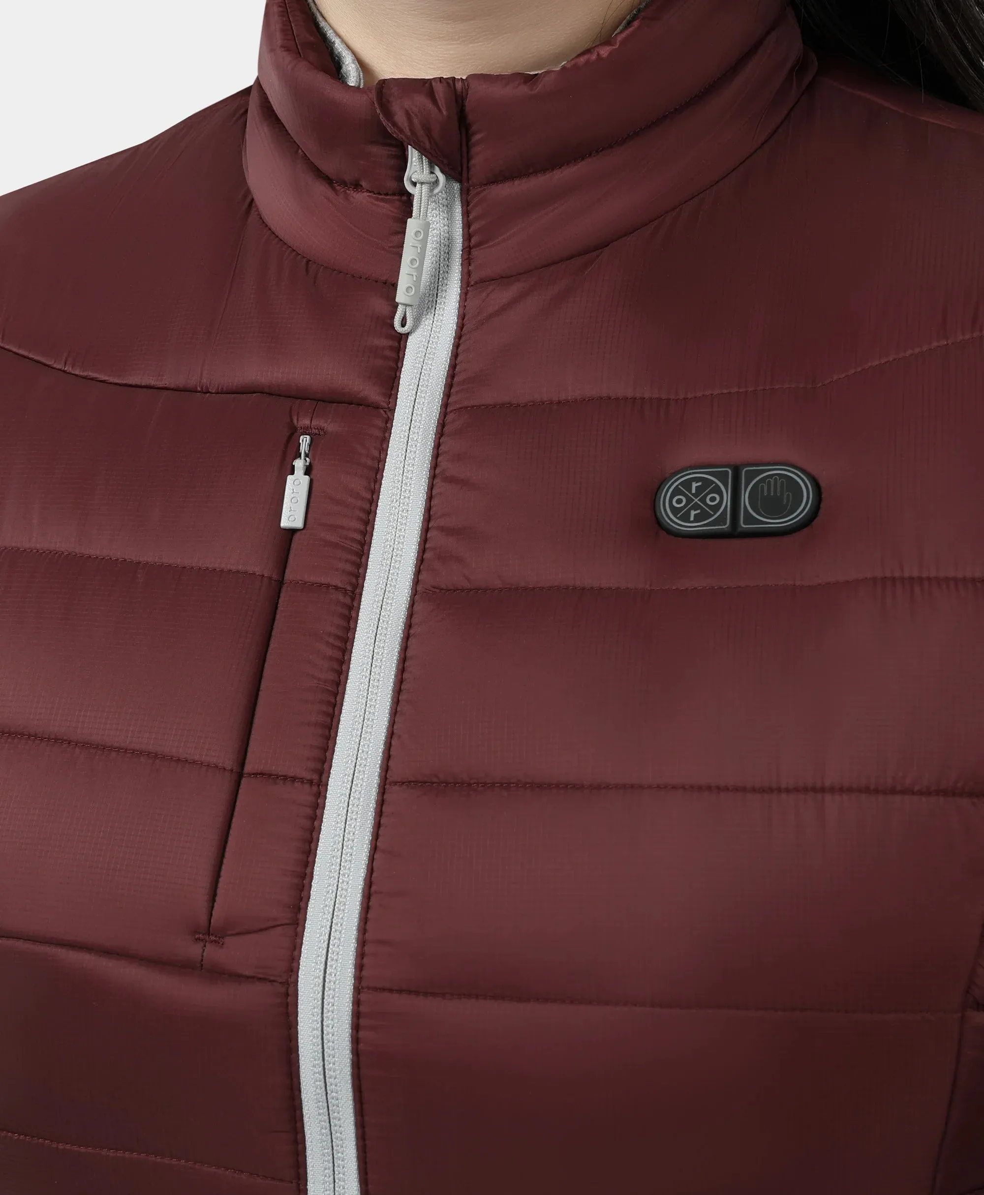 (Open-box) SureWarm® Women's 6-Zone Dual-Control Classic Pro Heated Vest (Battery Set Not Included) sold by Ororo product image thumbnail 5